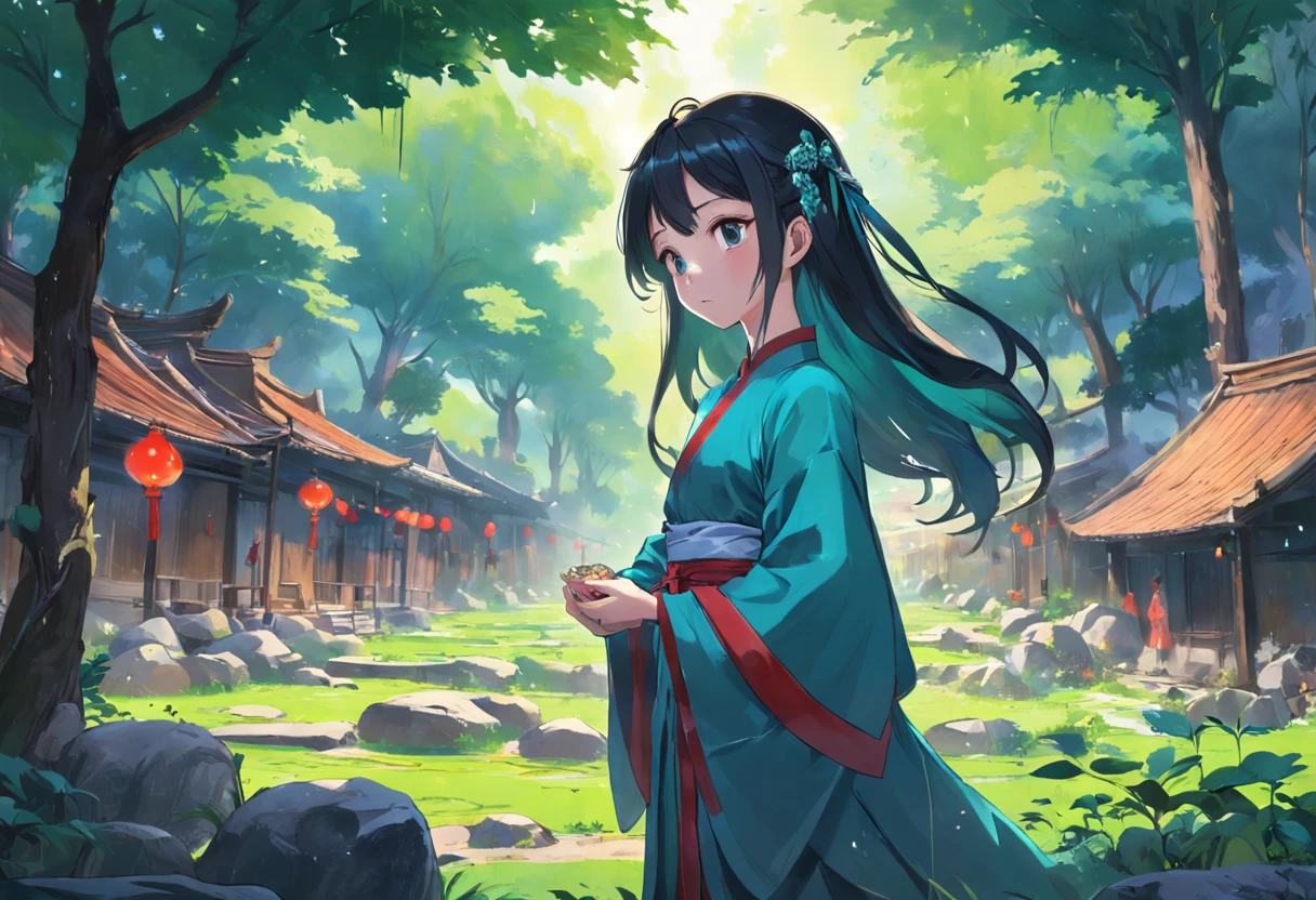 Li Yun, a young farmer in the village, Always lived an ordinary life。Sin embargo, One day, He stumbled upon a crystal clear gemstone in the field, The light flickered, Exudes an intoxicating atmosphere。This gemstone is a relic of the ancient deity of the village, It is said to have powerful immortal cultivation powers。