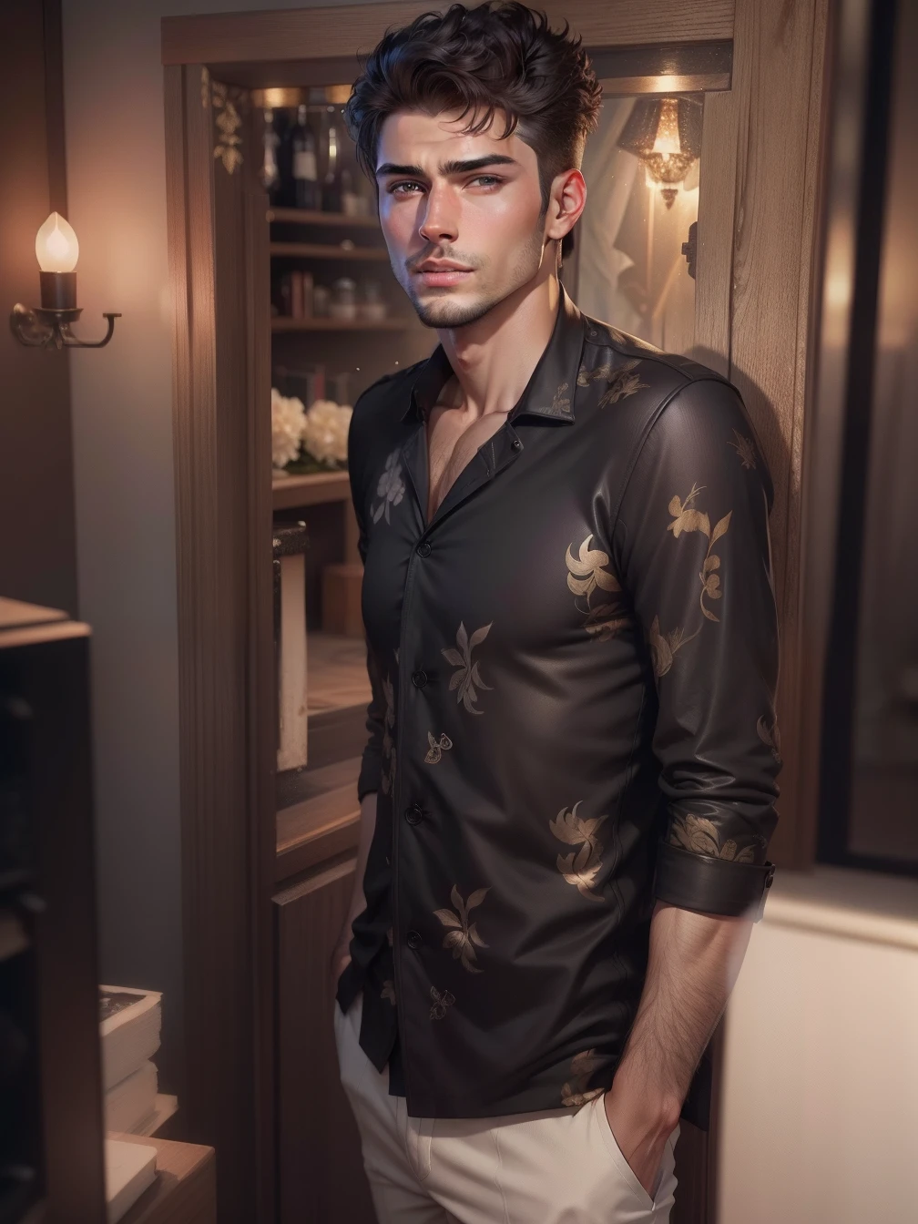 Hot sexy handsome boy realistic face 8k resulation hd