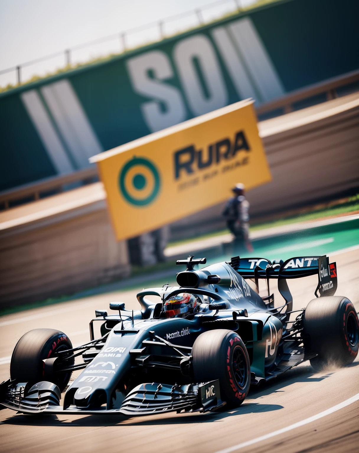 Cria logo tipo para equipe de Formula 1
