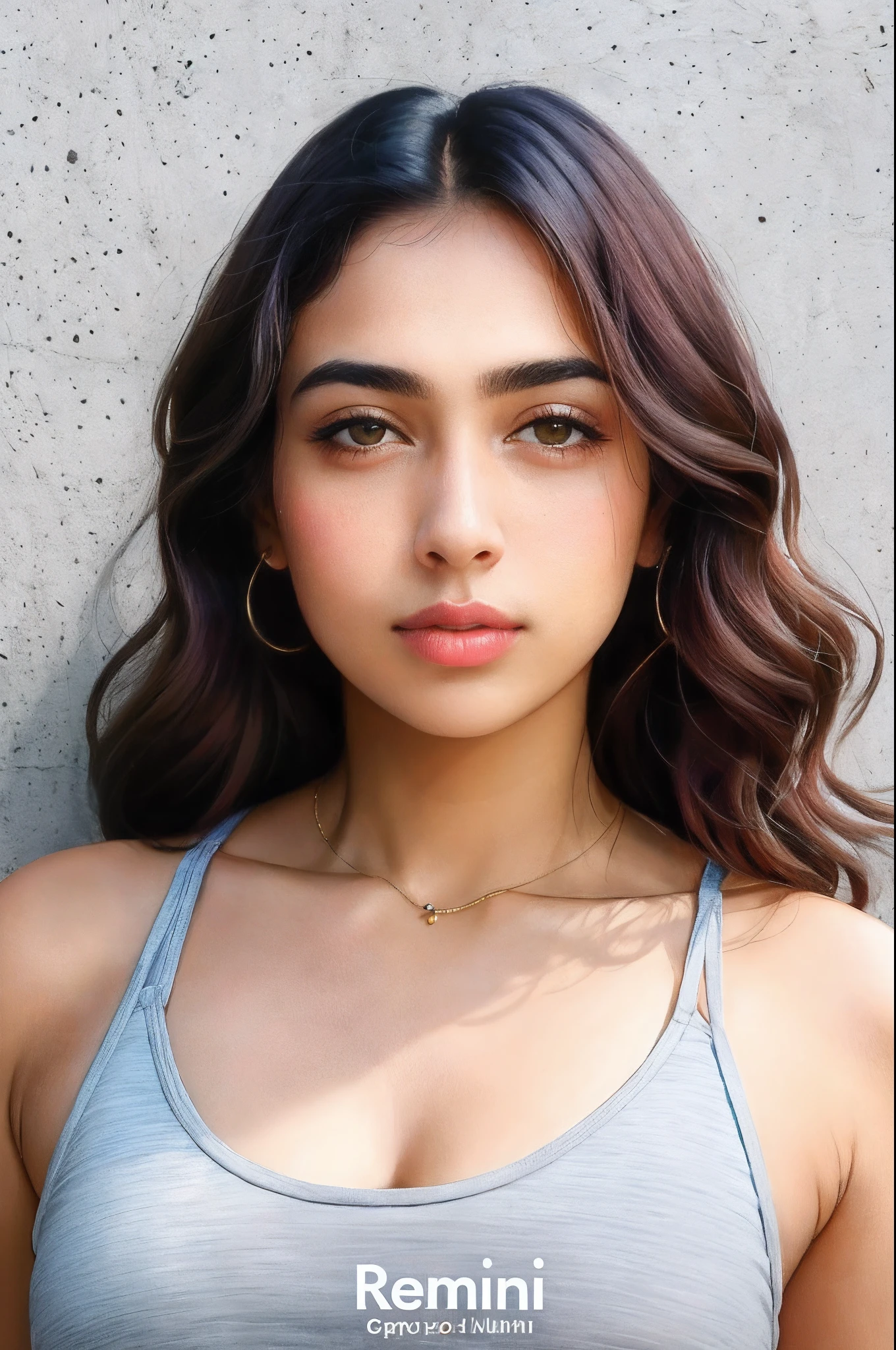 a close up of a woman with a necklace on her neck, flawless olive skin, Retrato Sophie Mudd, close-upheadshot impressionante, retrato de close-up headshot, Retrato de um modelo bonito, lindo rosto latino, medium close up portrait, rosto completo close up retrato, retrato headshot, pele de azeitona, close-up headshot, foto de uma mulher bonita, tiro na parte superior do corpo