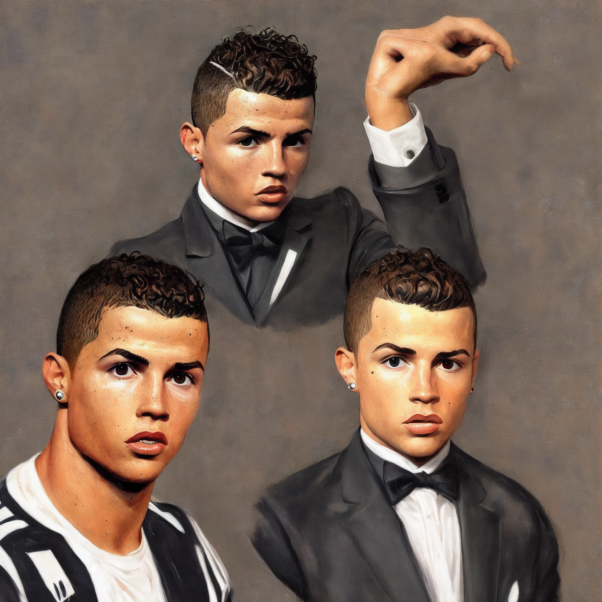 Ronaldo with big head