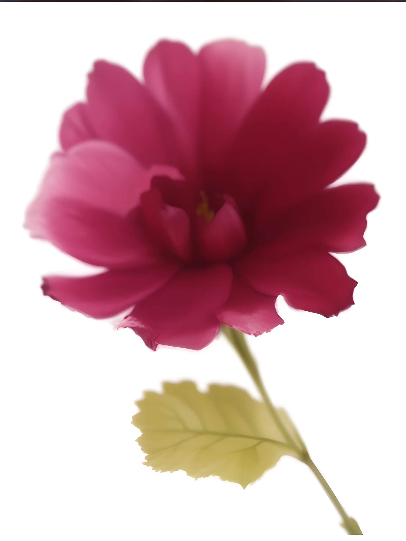 A beautiful flower with science and technology