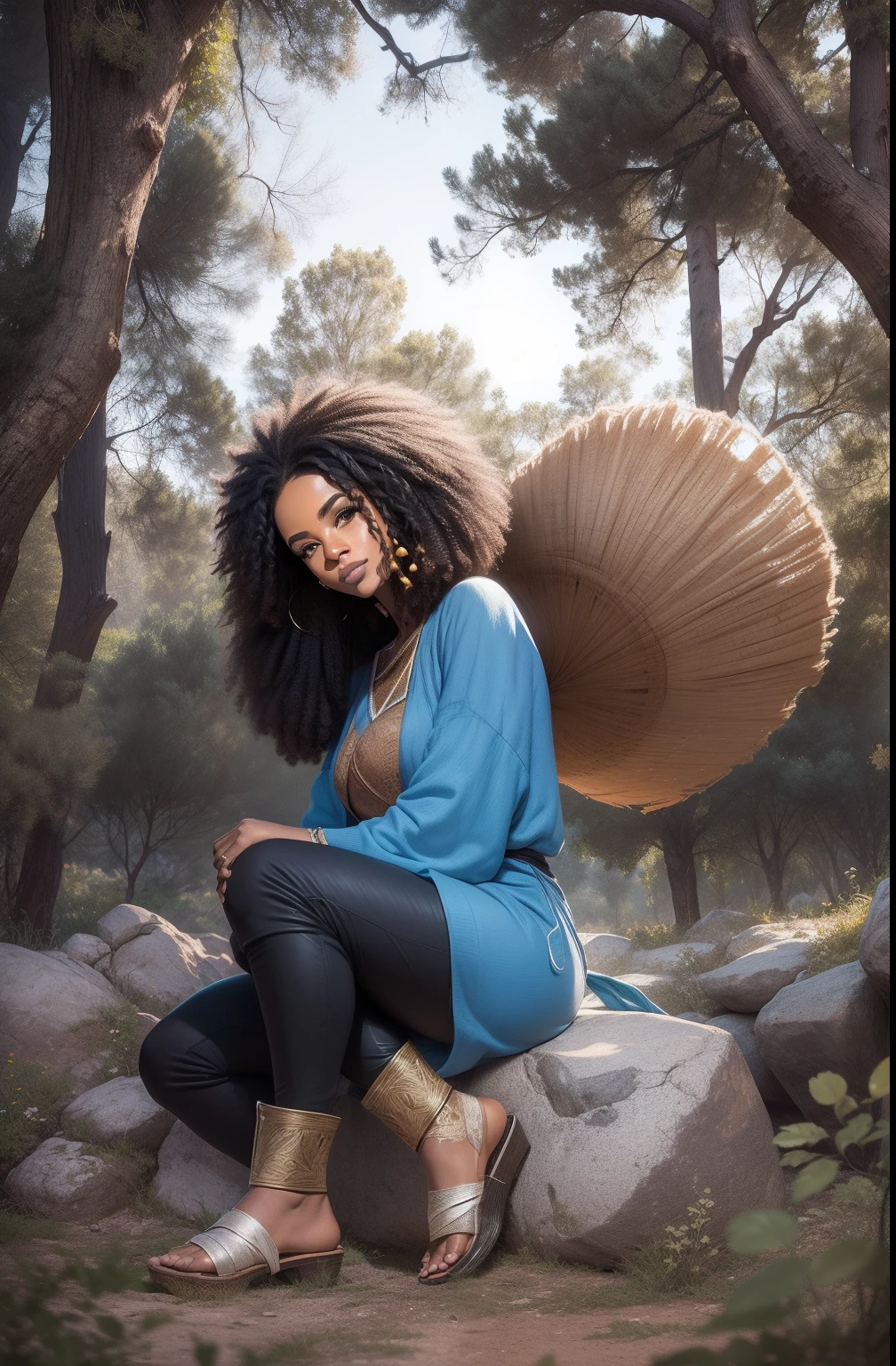 (obra prima)Um closeup de uma mulher jovem negra afro-descendente com cabelos longos, tecendo cabelos negro, como um personagem de fantasia medieval, com cabelos longos, roupas medievais, cabelo comprido, plebeu medieval, mulher trabalhadora, photografia profissional,(Ultra realista),(Ultra Dealhado),(melhor qualidade),(mulher europeia :1.2),(Ultra Detalhado),(ambiente desfocado :1.5),(ambiente profundo)