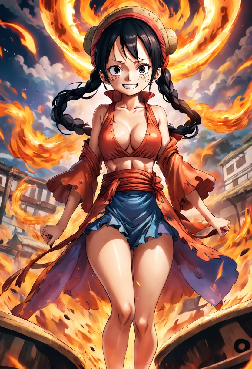 One Piece Lady Han Cook role-playing,Woman body
