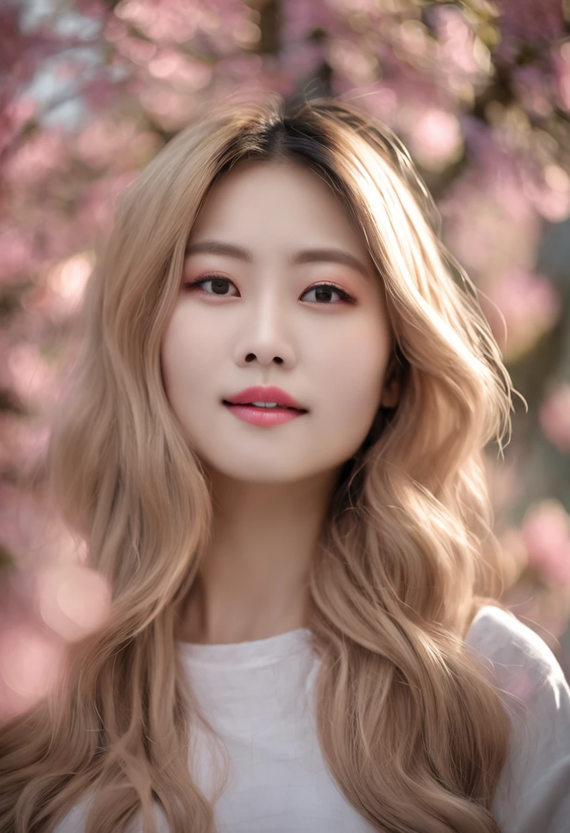 blue eyes and long blonde hair posing for a picture, real photo,realistic photo, shutterstock, gorgeous young korean woman, beautiful asian girl, beautiful south korean woman, beautiful young korean woman, asian beautiful face, beautiful asian woman, korean girl, beautiful young asian woman, beautiful blonde girl, young asian girl