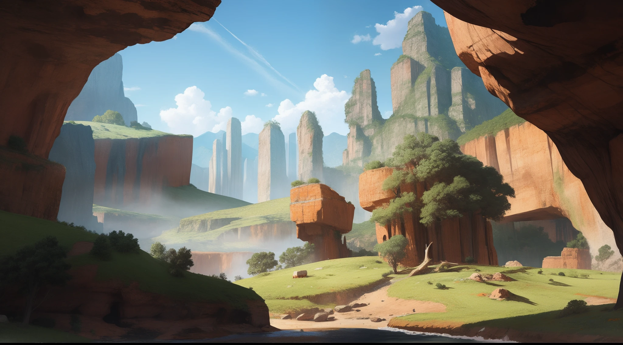 caveman landscape