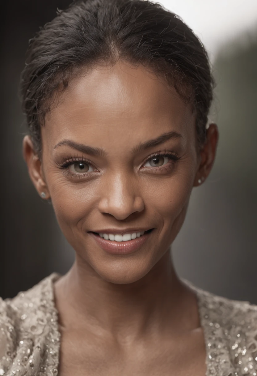 Will Smith, en blanco y negro, con una mirada a la camara, con una sonrisa