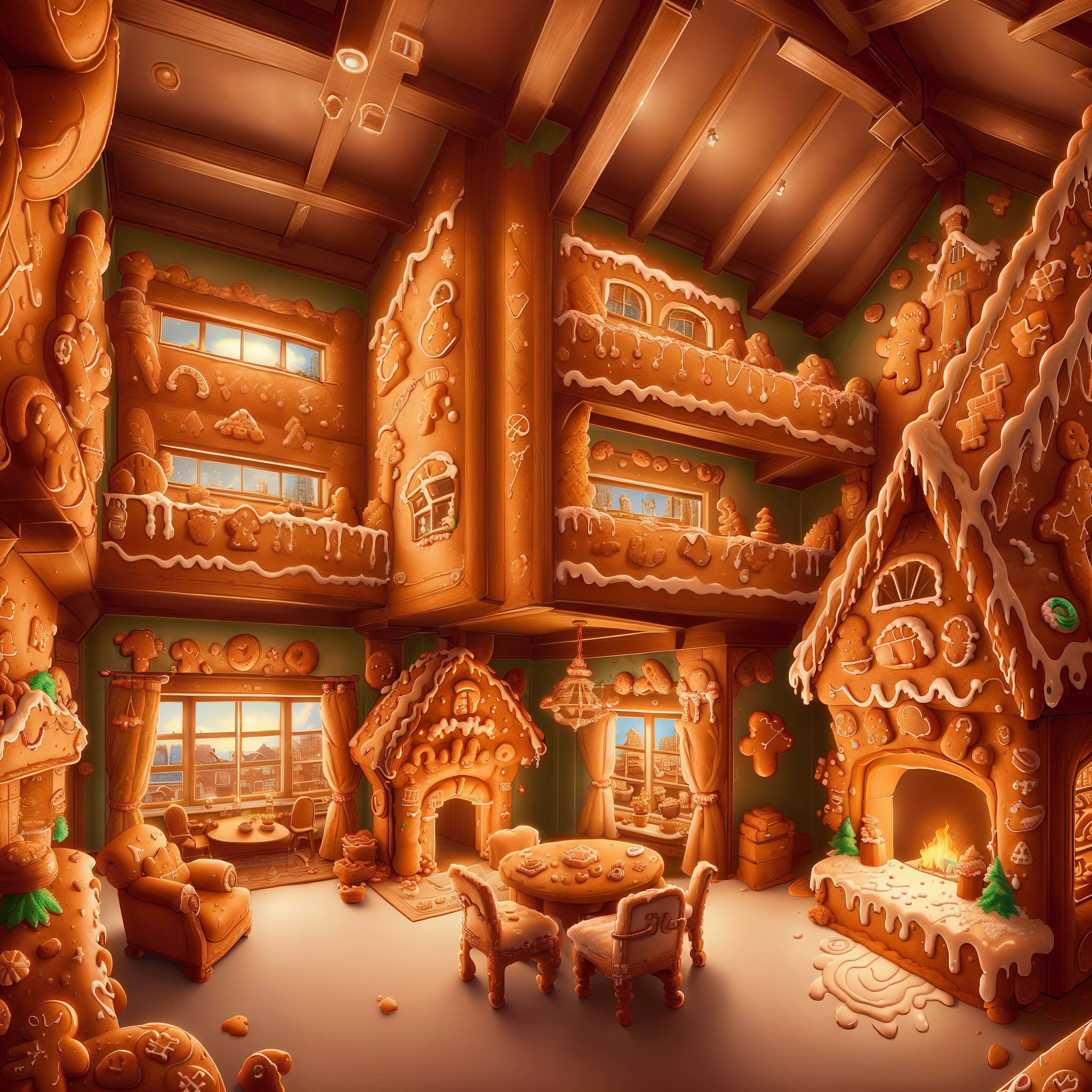 GINGERBREADAI penthouse interior