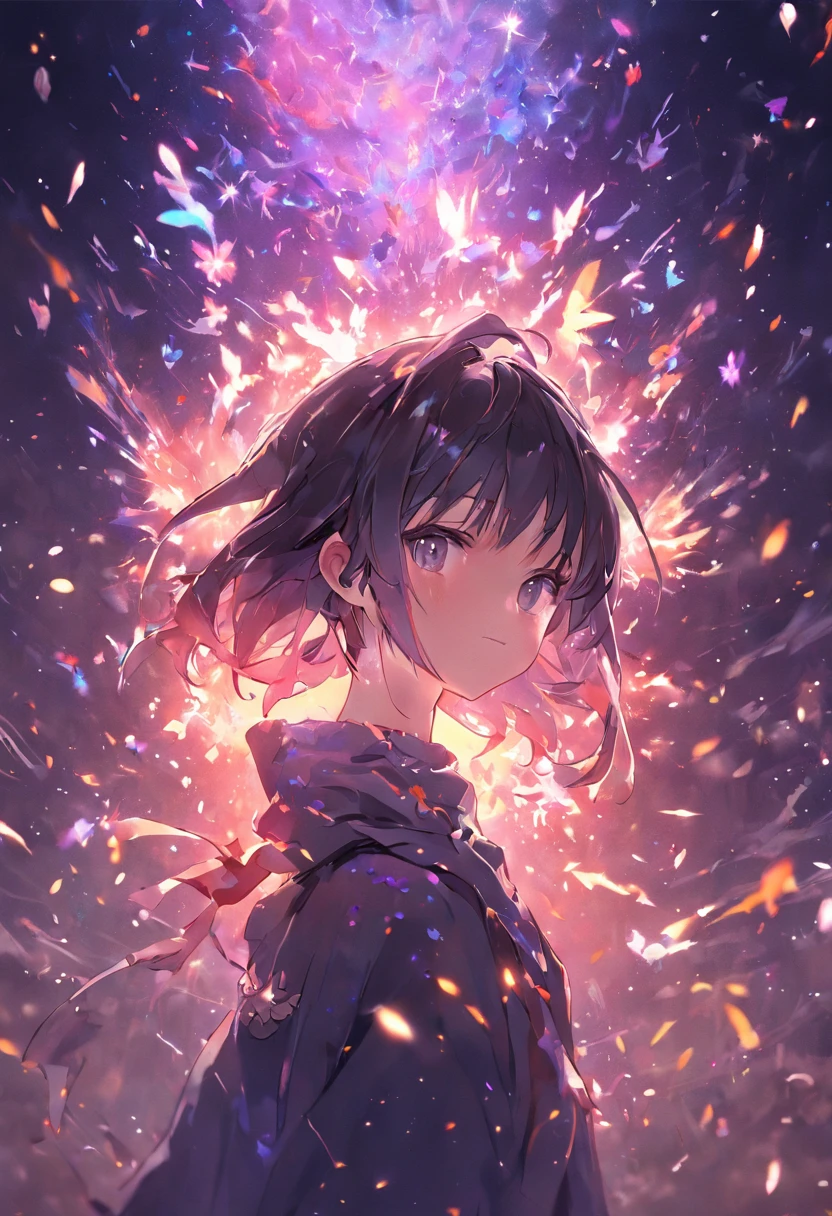Sparkling electric eyes, in magical realistic with dark fire, asian, black lipstick, flowers on head, (half height:1.3) ultra realistic, hyper realistic, volumetric light, soft light, (bw:1.1), ((CryEngine 3))
