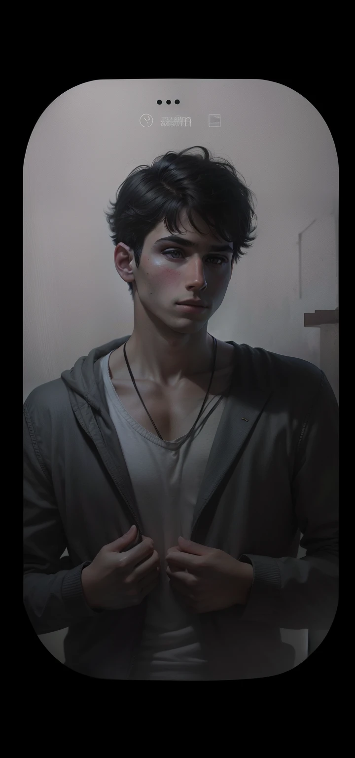 Realistic boy background change