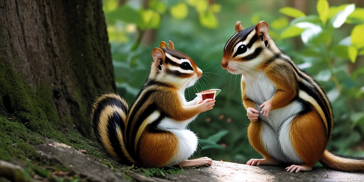 Monk, chipmunk