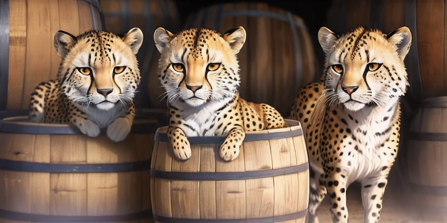 Barrel of cheetahs