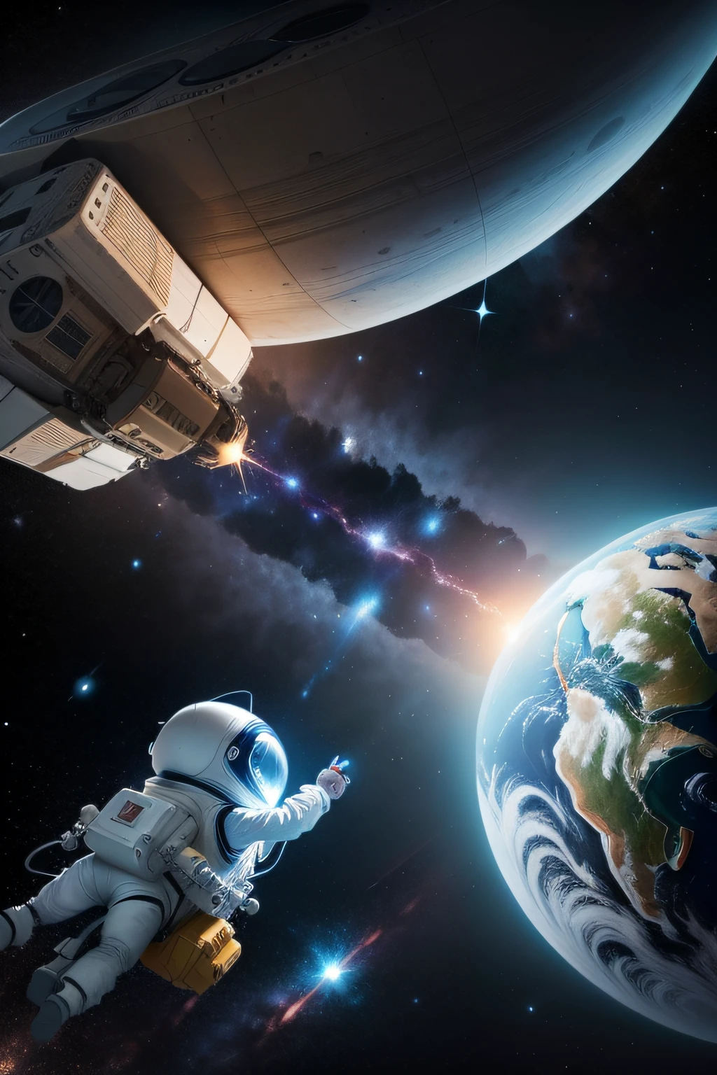 Chapter 6: De Volta Para Casa

Com a nave espacial reparada, Luna e Leo partiram de volta para a Terra. Eles tinham aprendido muito sobre planetas, stars and physics during your incredible space travel.

Quando pousaram em seu quintal, eles sabiam que essa tinha sido a aventura mais emocionante de todas. They always remembered the stars in the sky and the lessons they learned in space.