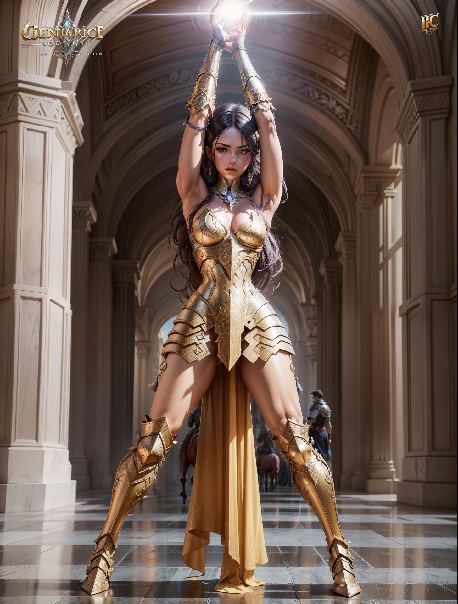 Senhora Cavaleiro,Anatomia correta,epic fantasy digital art,tmasterpiece,8k,high-definition resolution,desenho detalhado,Qulidade Superior,, Epic composition,