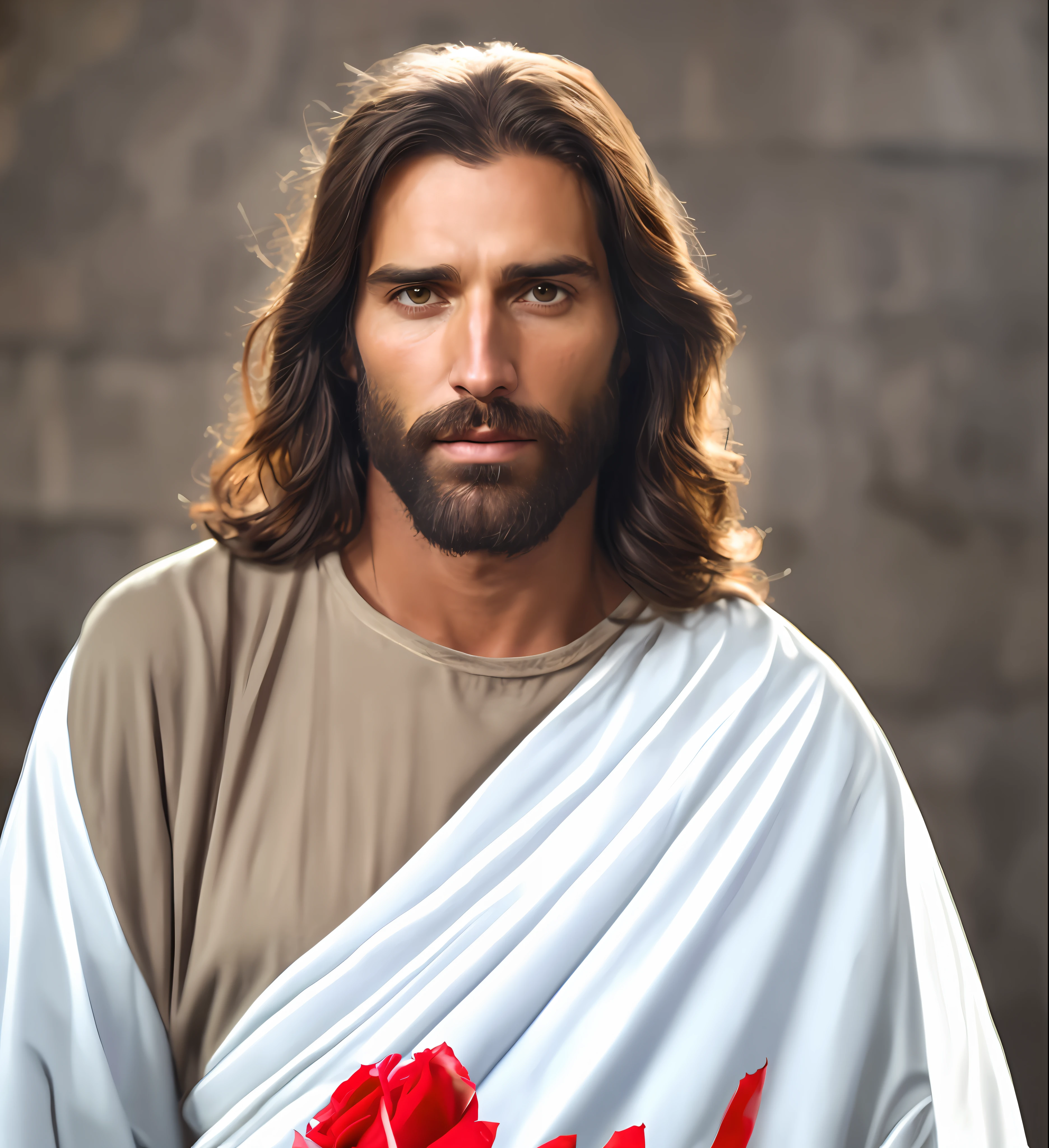 Jesus with a red rose in his hand, Retrato de Jesus Cristo, Jesus Cristo, jesus of nazareth, Vestido como Jesus Cristo, rosto de Jesus, Greg Olsen, Jesus, Jesus Cristo Fumando um Blunt, Jesus Cristo em Mass Effect, beautiful man, Jovem Deus Todo-Poderoso, homem bonito, Jesus Gigachad, Nicodemos, O Senhor e Salvador