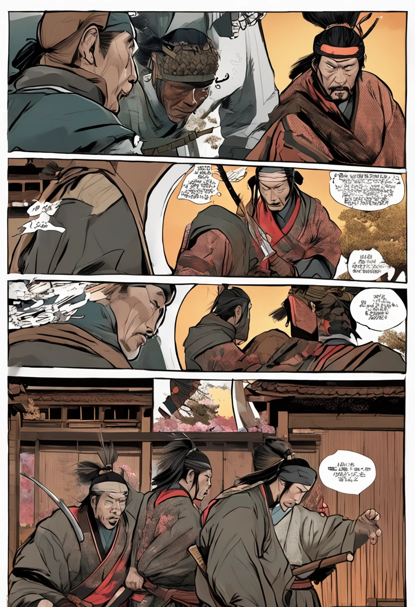 Edo age, Japan, ninja vs samurai
