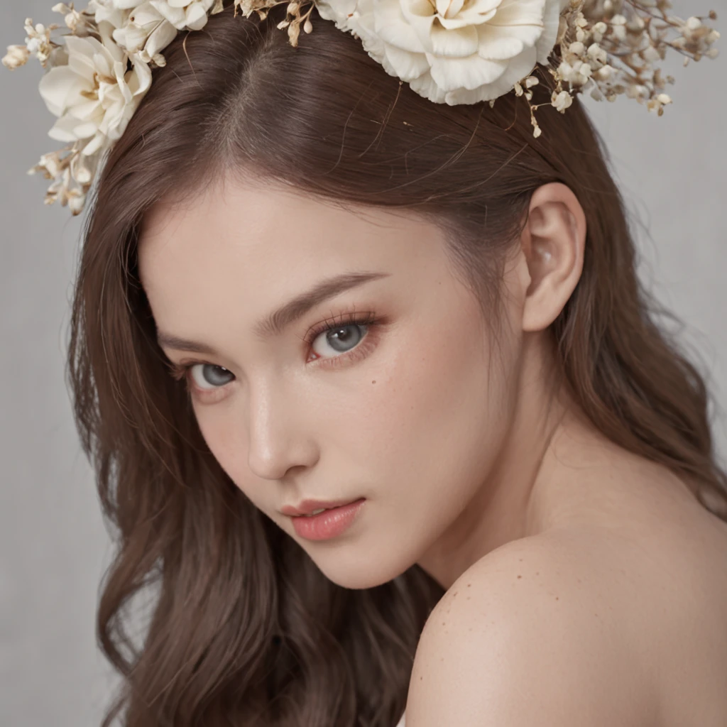 Top Quality, masterpiece, in 8k resolution, Focus Emphasis, Perfect Body Beauty, Hip accent, Cool hairstyles, Dark street atmosphere, highly detailed face and skin textures, s whole body, Fair eyes, Double eyelidd, white skinned, long hair, Round face, half-body photo