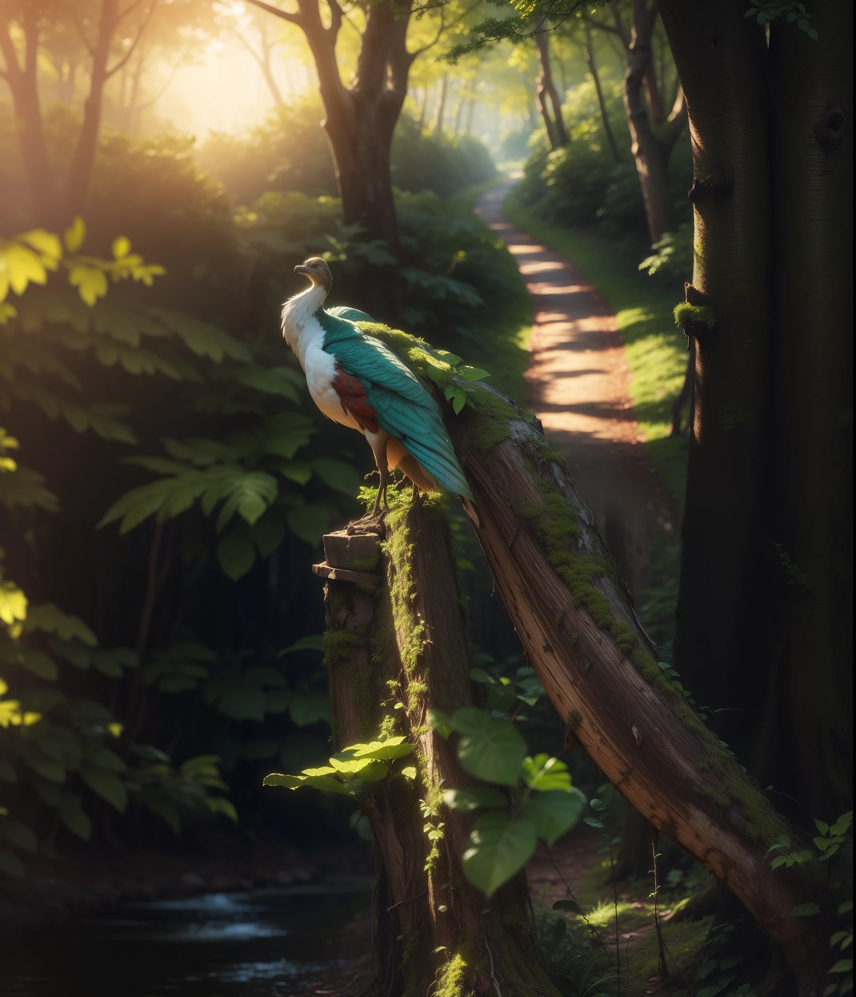 Forest Park backround 4k resolution