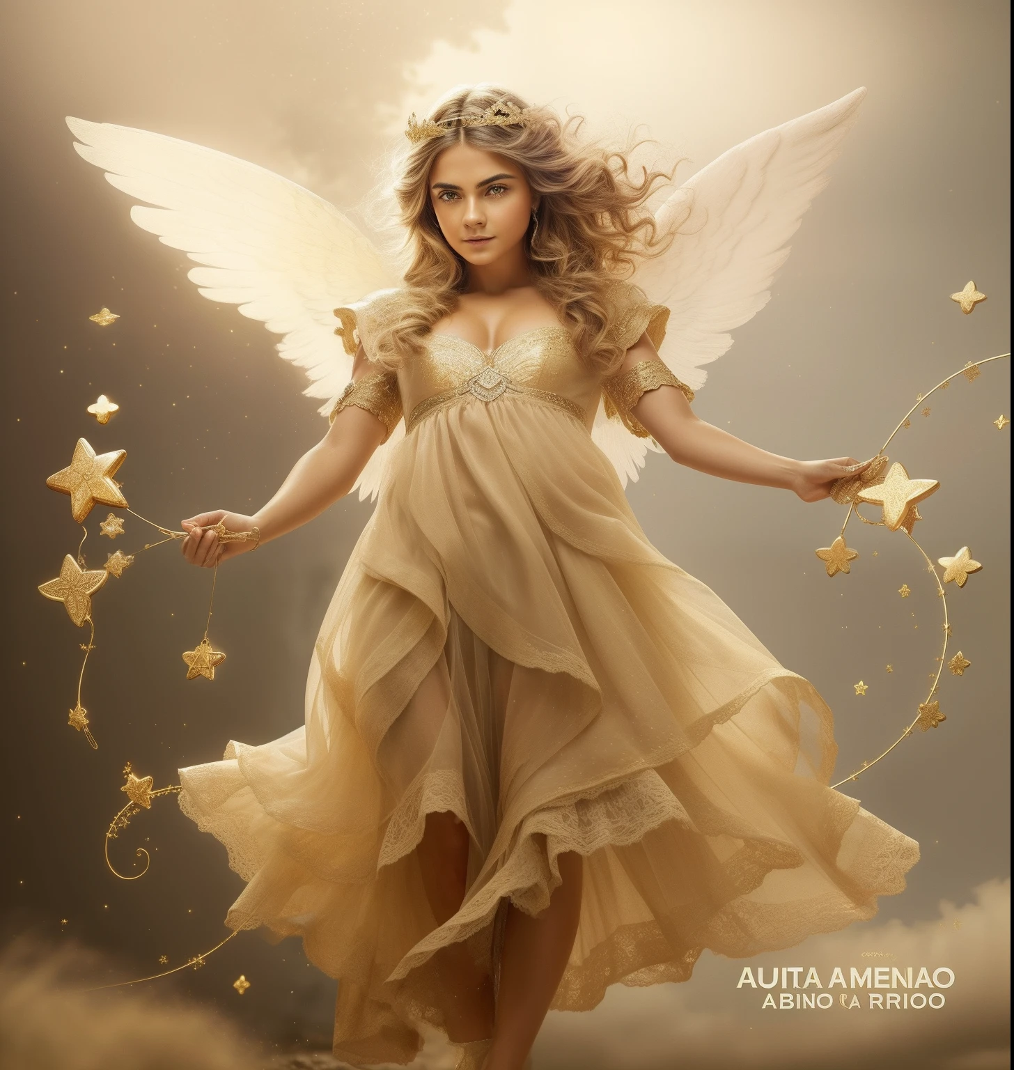 ((Saint guardian angel))) (((cuerpo completo))) 19 year old,  de rostro y aspecto anglosajona))) (((Con una cara seria y piadosa. Con una mirada dulce y tierna))) (obra maestra, calidad superior, mejor calidad, arte oficial, beautiful and aesthetic: 1.2),  extremadamente detallado, colorido, highest detailed, Cara perfecta, parte superior del cuerpo, HDR, (orando: 1.3), eye-catching visuals, colores vibrantes. ultra detallado, 8k, HDR. Grado de color profesional, colores ricos, powerful imagery, 4k, 8k,obra maestra,...
