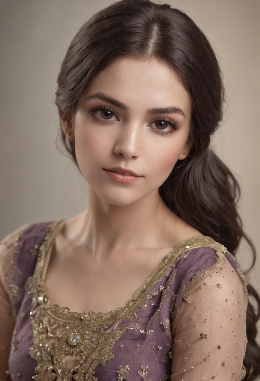 Indian, ((Top Quality, 8K, masterpiece: 1.3)), , focusing: 1.2, Perfect Body Beauty: 1.4, butt: 1.2, (Layered hairstyles: 1.2)), (Dark Street: 1.3), highly detailed face and skin textures, s whole body, Fair eyes, full photo