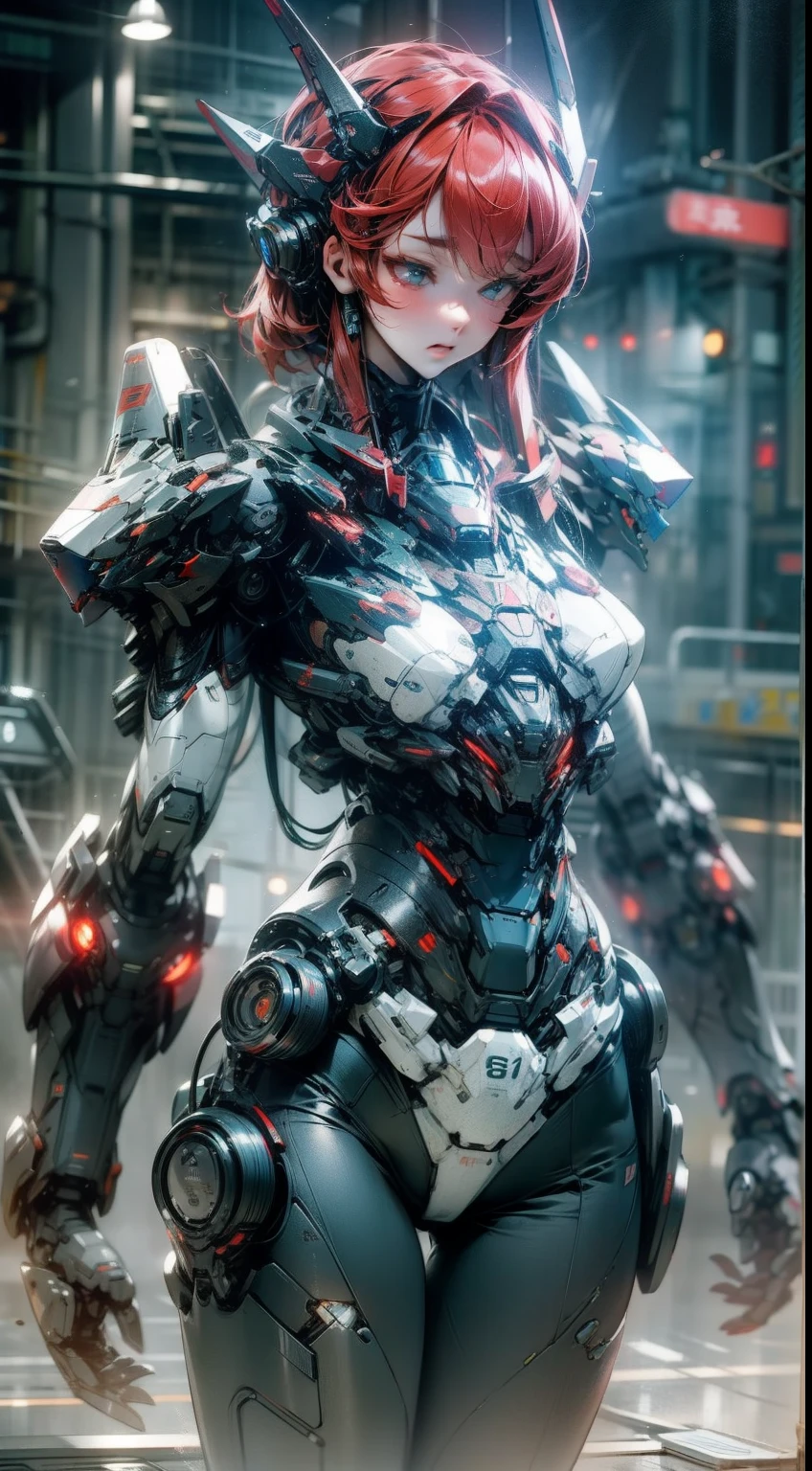 Pacific Rim Movie Mech，full bodyesbian，废墟