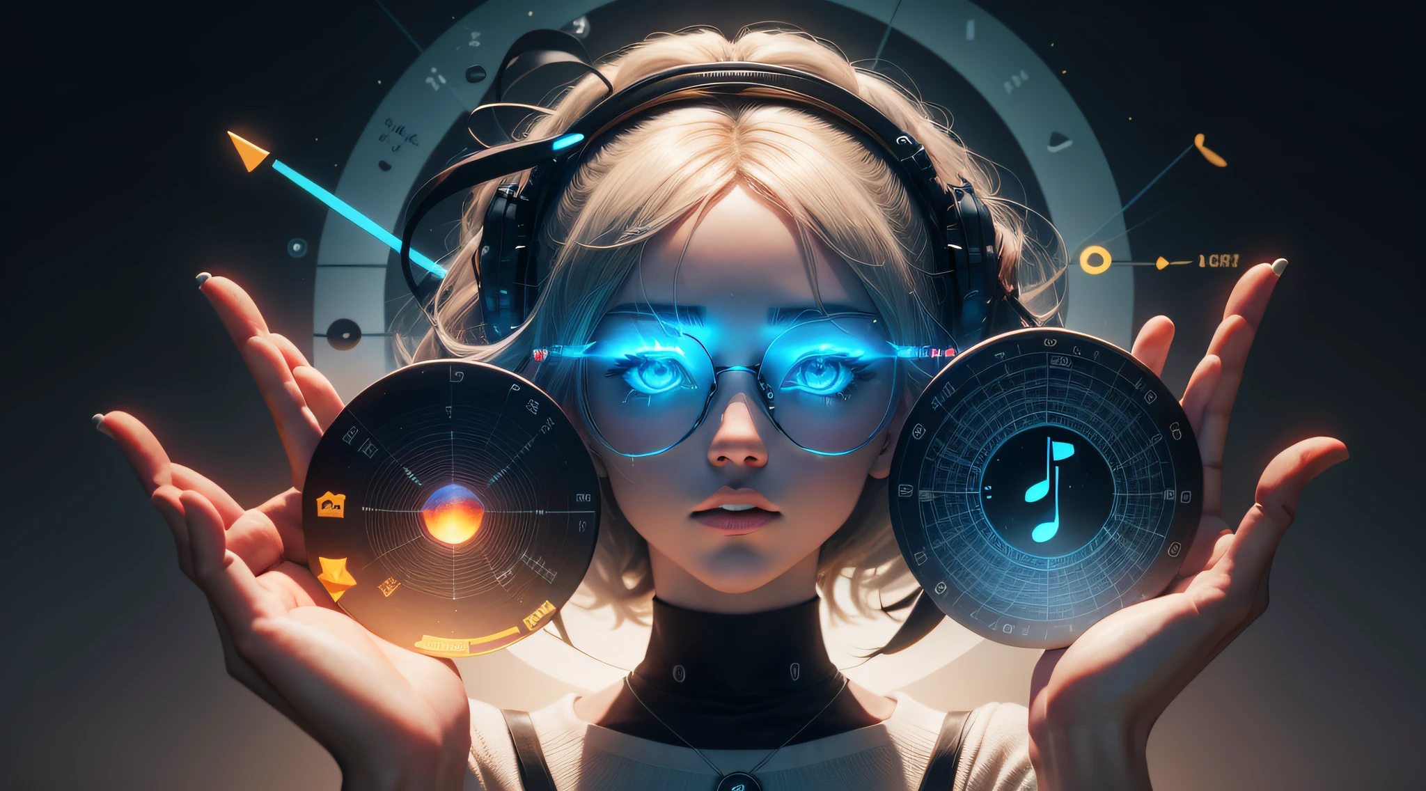The image depicts a visual representation of the idea of different types of intelligence.

In the center of the image, there is a composition of different icons that symbolize the different types of intelligence proposed by the theory of multiple intelligences.

Each icon represents a specific intelligence. For example:

Musical Icon: A stylized musical note or musical instrument, symbolizing musical intelligence.

Visual-Spatial Icon: An eye or a 3D cube, symbolizing the ability to visually perceive and manipulate space.

Logical-Mathematics Icon: Mathematical symbols or a calculator, representing the ability of logical and mathematical reasoning.

Interpersonal Icon: Silhouettes of people interacting or shaking hands, representing interpersonal intelligence.

Intrapersonal Icon: A brain or pensive human figure, symbolizing intrapersonal intelligence.

Linguistic Icon: A book or speech bubble, representing linguistic intelligence.

Body-Kinesthetic Icon: A moving figure or a dumbbell, symbolizing physical and motor skill.

Naturalistic Icon: A stylized leaf or animal, representing naturalistic intelligence.

Icons are arranged in a circle or an organized grid, each one clearly identifiable. They are on a neutral background to ensure focus.

The lighting is uniform and targeted, highlighting the details of the icons and their distinctive shapes. The color palette is appropriate for each icon, while maintaining a cohesive feel.

In summary, the simple and objective image represents the proposal of different types of intelligence through a composition of different icons. It visually visualizes the concepts of the theory of multiple intelligences in a clear and direct way.
