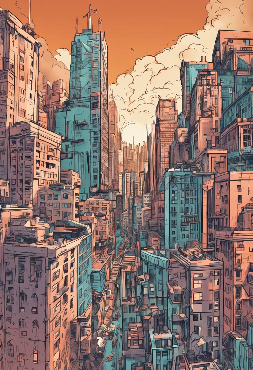 Tocha humana, voando pela cidade, em chamas, noite, Buildings in New York, Fantastic Four symbol on the chest, arms close to the body, voando, em chamas