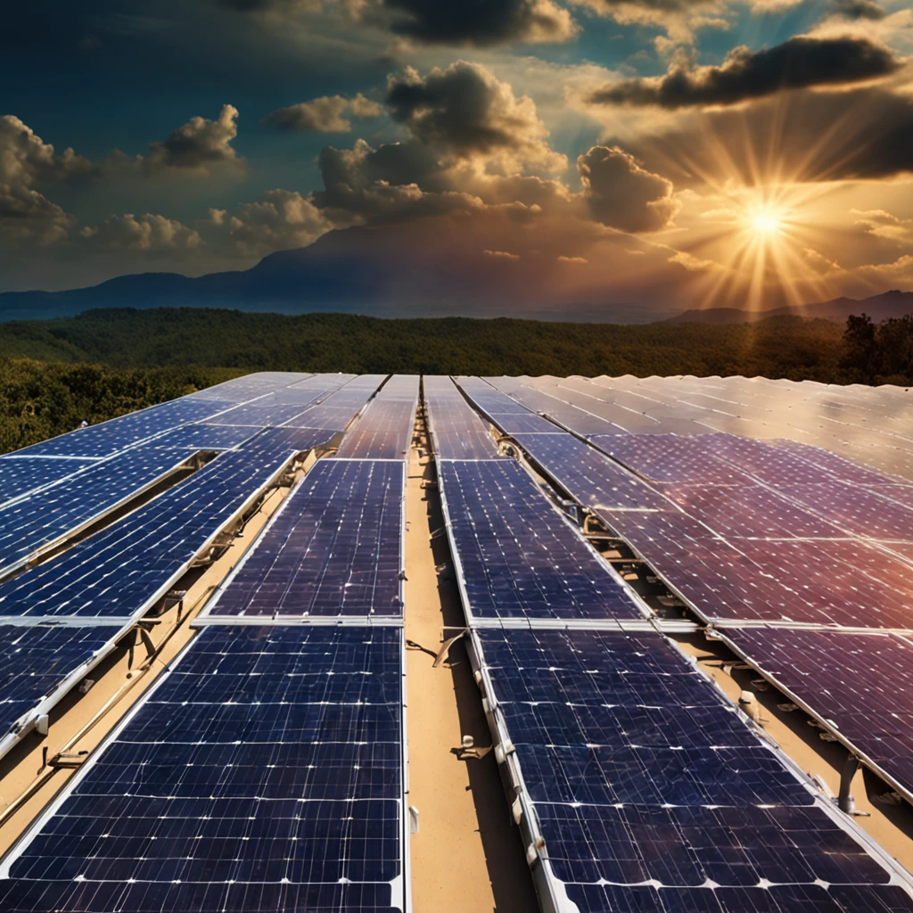 usina de solar fotovoltaica
