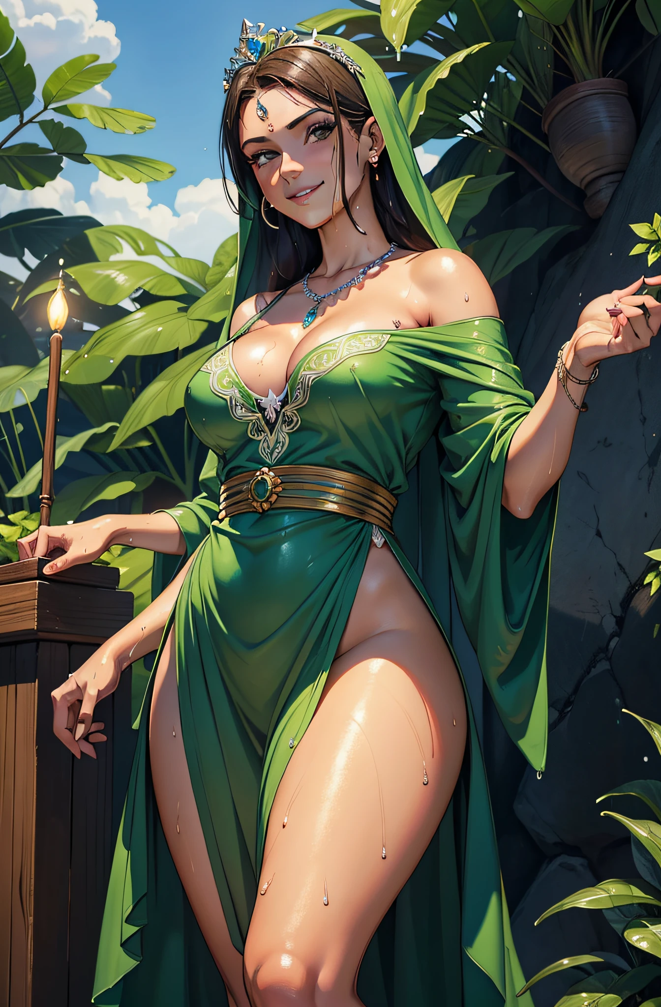 Limpador de flores de vestido verde,sense of atmosphere, melhor qualidade,piece of master,1 fita,30 anos,vestido verde,Igreja diurna,Esbian de corpo inteiro, luvas verdes,com cabelo verde curto,seios grandes lindos,olhando para o espectador,sorrir,Green Bridal Veil,Bosque Verde Longo,Luvas longas verdes acetinadas, batons, Green pearl necklace、luvas verdes, cabelo curto verde, Green pearl necklace, Tiara Verde, Emerald tiara 1girl, venus bikini, Suporte ASS,
...log,, master part, best quality, altamente detalhado, (Wet :1.7), (oleado:1.7), (pernas acorrentadas:1.5), (pingando :1.7), transparent white bra, meias brancas, ((Completamente escuro, Escuro Profundo, noite, Tema escuro:1.4, contraste da fonte de luz)), spot de luz, ((luz do lado direito)), (master part),(ultra-detalhado), (Highly detailed CG illustration),(no expression), (best quality:1.2),(1girl:1.2),textura de alta qualidade, detalhes intrincados, textura detalhada, sombra de alta qualidade, a realistic representation of the face, detalhe bonito rosto delicado, olhos delicados bonitos detalhados, pupila do olho castanho, A face of perfect proportion, profundidade de campo, ULZZANG-6500V1.1, (Original: 1.2), (Realistic: 1.3) (coreano misto), menina bonita com detalhes bonitos, olhos e rosto extremamente detalhados, olhos com belos detalhes, Absurdo, Incrivelmente Absurdoo, tamanho de arquivo enorme, ultra detalhe, high resolution, ultra detalhado, best quality, master part, illustration, ultra detalhado e bonito, ultra detalhado, CG, unidade, Papel de parede 8K, Amazing, detalhes finos, master part, Qualidade Superior, Arte Oficial, extremamente detalhado CG unidade 8k papel de parede, Cinematic lighting, (pele brilhante perfeita:0.6), linhas finas e suaves, (floating), (Espalhar :1.4),(pernas abertas:1.4),(seios grandes:1.5), (vestido de noite:1.4), ((tiara on head)), (metade :1.5), naked body, muscle old man, muscular man, dirty old man, ((smirk:1.3))