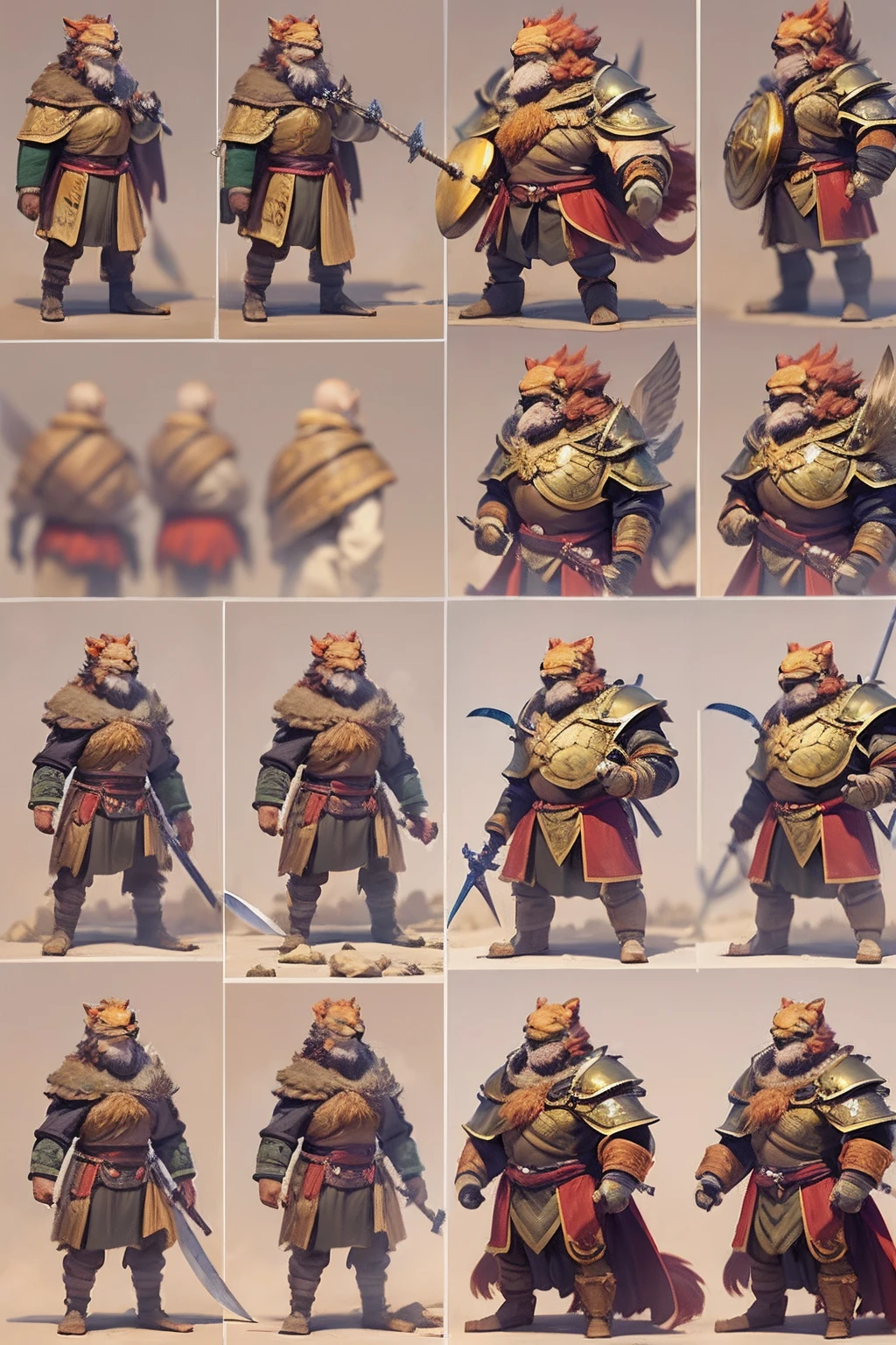 Game character design,Heads and tails,(anthropomorphic turtle),(Lion warriors:1.4),Sword and shield,a tall body,Stout limbs,disdain,ran,tosen,The long hairs of the flame fluttered in the wind,combats,Dynamic lines,Dimly lit battlefield,Ruined castle,(stereoscopic perspective:1.4),Works of masters,super-fine,4K分辨率,high qulity,电影灯光,High picture detail,Detailed pubic hair,Epic shooting,Clearly focused hair,Detailed hair depiction,acurate