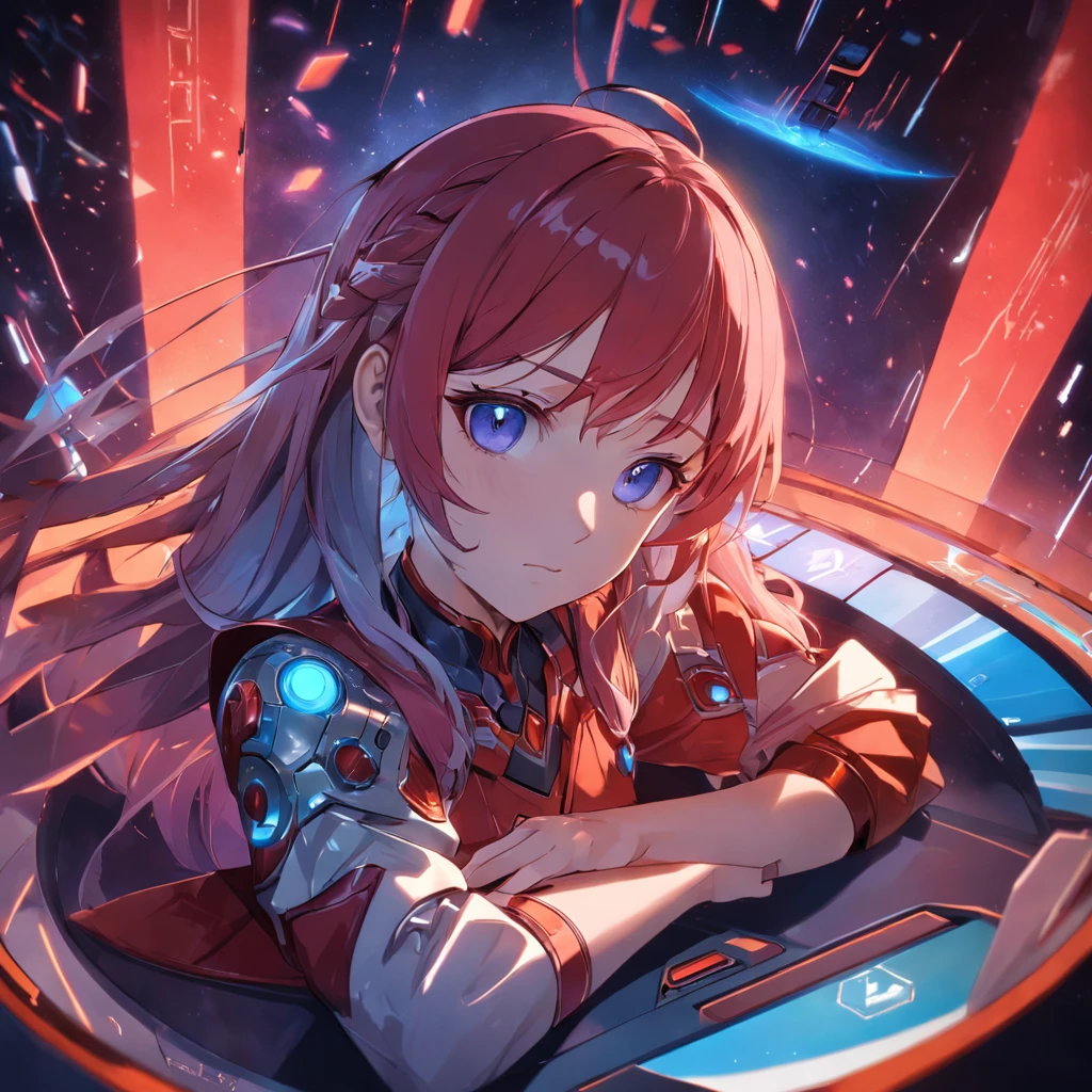 Base card design for solid card game with unique patterns, Text box, animeaesthetic, Sci-fi, The light from the back window is backlighted, beautiful gradation, Glowing shadow, analogous colors, Depth of field, High quality, Detailed, , Holographic finish, red shift render, photograph realistic, Octane rendering, Ray tracing, centered image