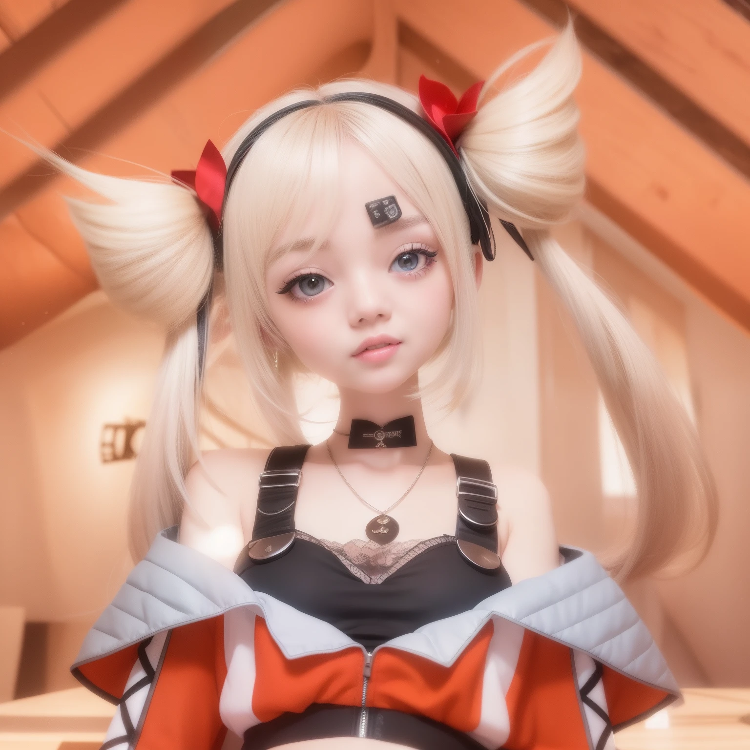 1girl, blonde hair, cute girl, ahegao, realistic, ultra detail, 70mm lens