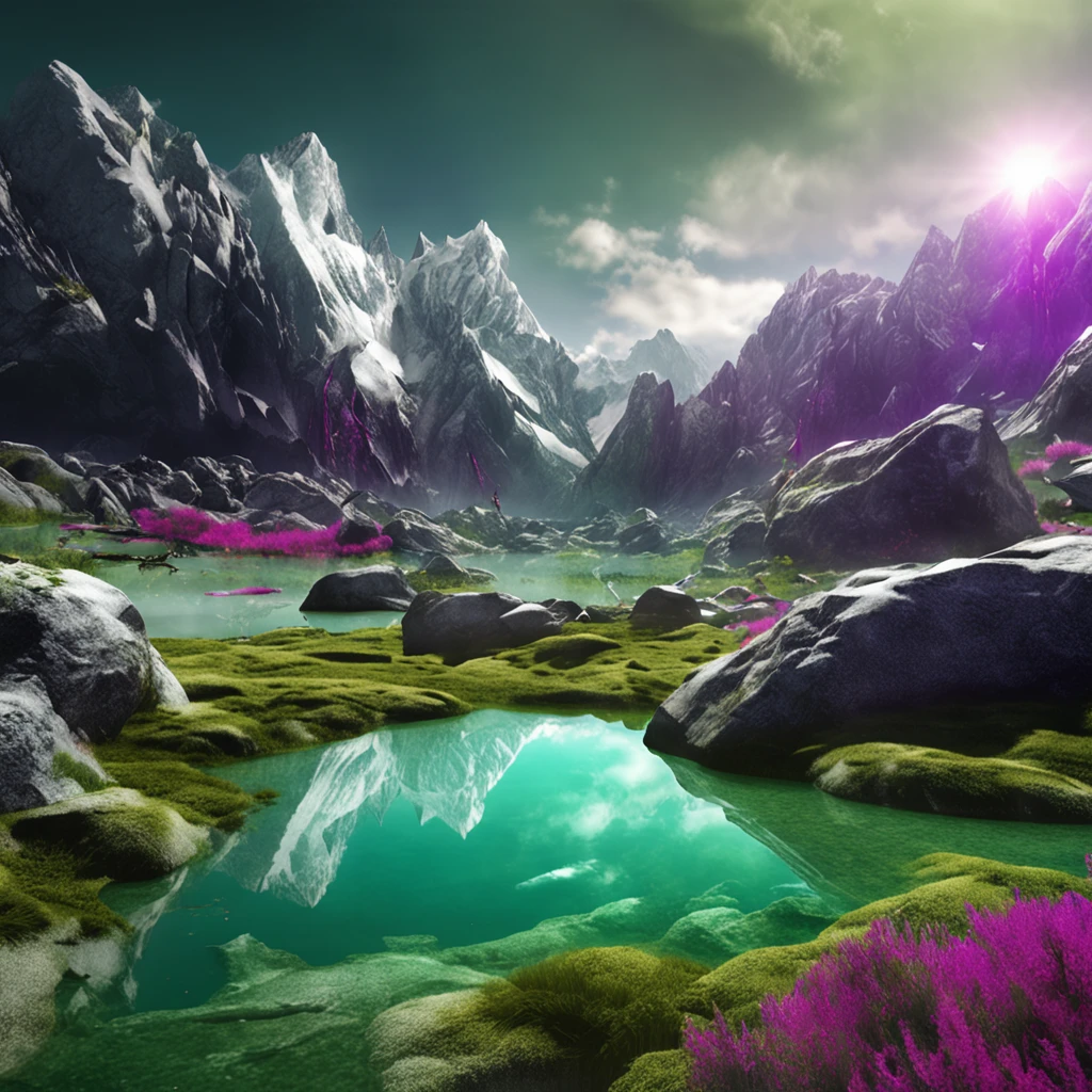 Best quality, Masterpiece, green oasis in snow land, high snow mountains, high resolution, (photograph realistic:1.4), surrealism, Dream-like,fusionart, Shadowdancer, shadow magic, darkness control, stealth, shadowstep, umbral spells, hidden blade,