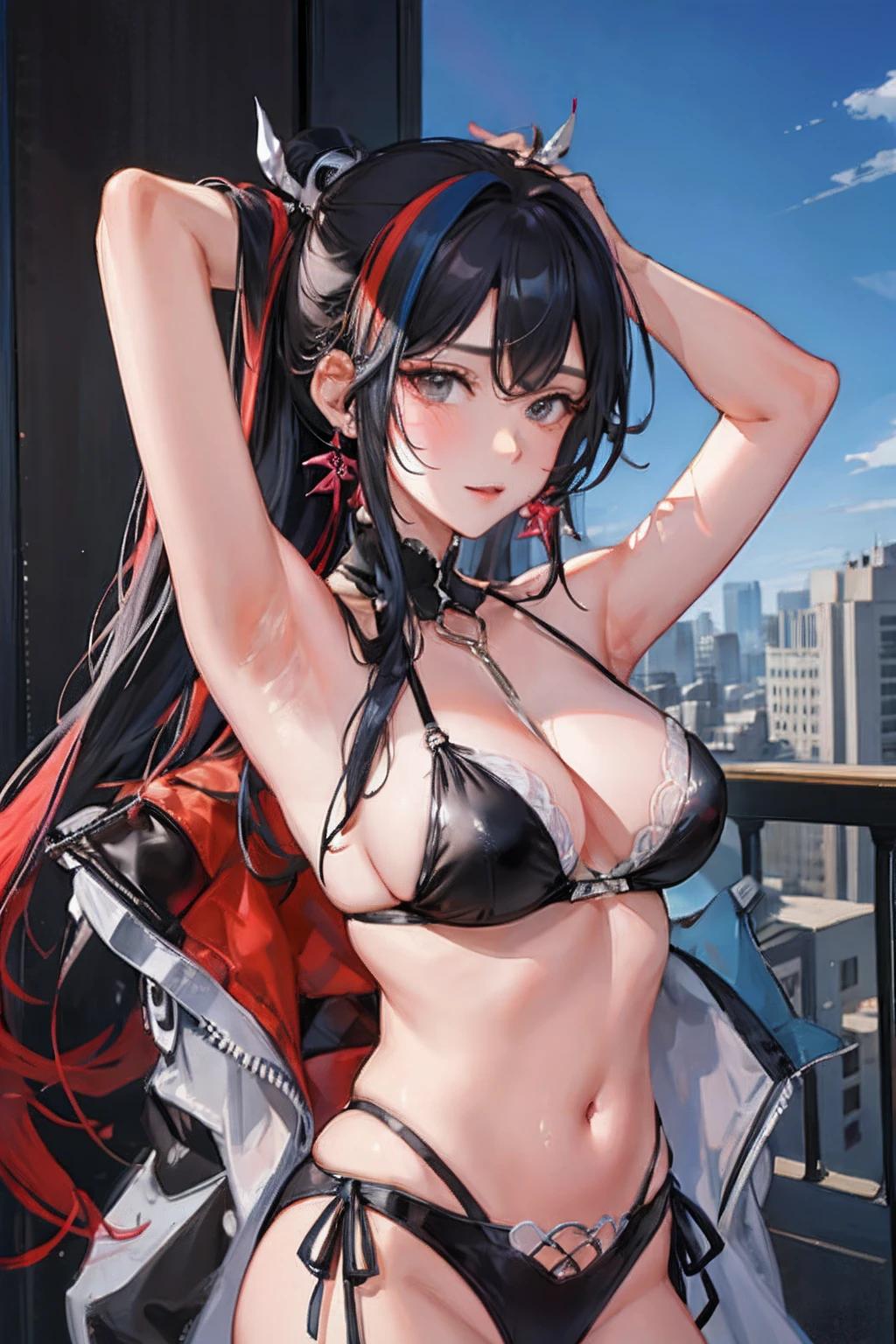 armpit,A sexy,Streaks