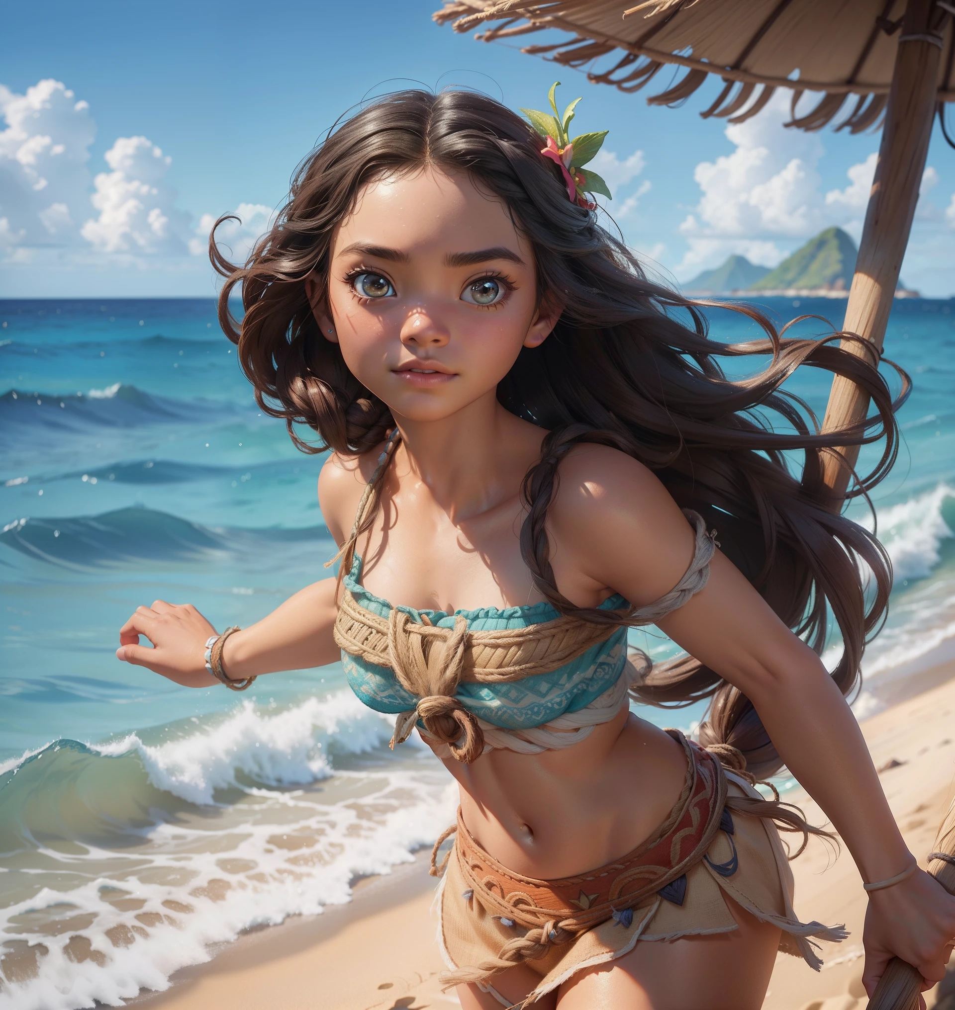 masterpiece, moana \(movie\), (1girl:1.1), (extremely detailed:1.2), super hd, 8k, (intrincate details:0.8), hyper realistic, professional photo, exceptional,