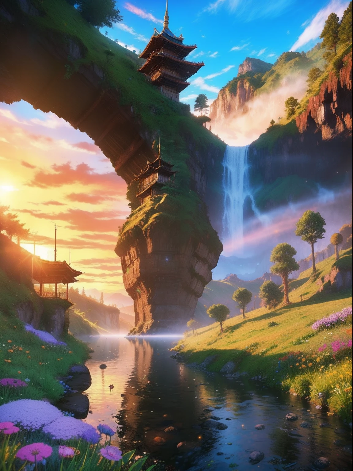 16-bit pixel art,game scenes,Game characters,dragon quest,pixel game