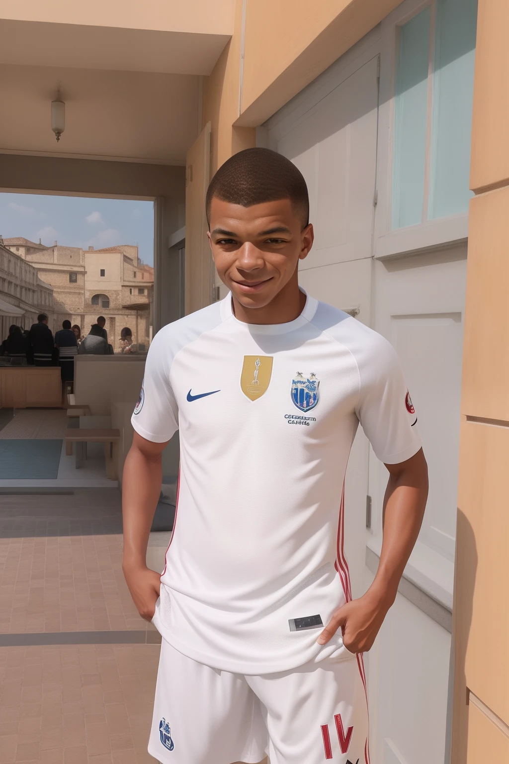 With K.mbappe
