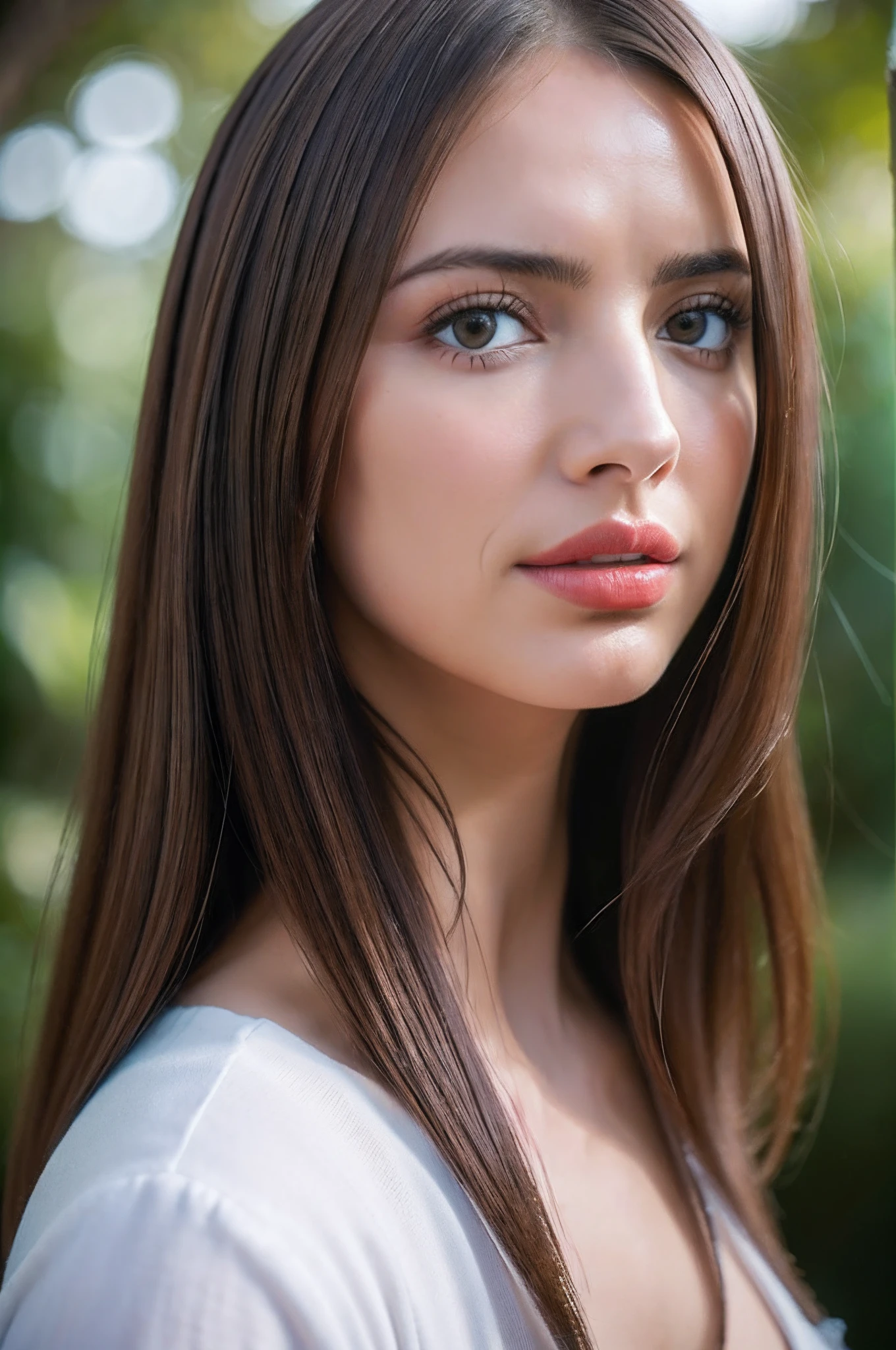 (style of paul rubens and rebecca guay:1.1),[Ana de Armas : Natalie Portman : 0.7],(Masterpiece, Portrait:1.2), ((Realisticity: 1.2)), ((Best resolution: 16k, Ultra HD,Bokeh)),CG, rendering by octane,(best qualtiy，offcial art，Beauty and aesthetics：1.2),hyper HD,Digital SLR,primitive,