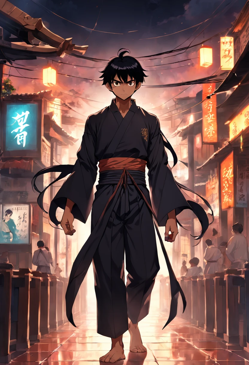 1 man, character sheet, concept art, full body, adult man, black umbre haired, Filipino barong tagalog