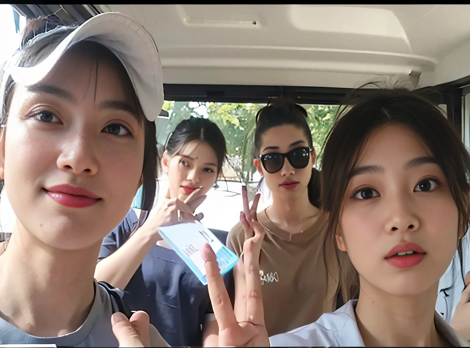 Slender Asian girl, Kpop idol, ((Maid uniform)), ((Top quality, 8K, Masterpiece: 1.3)), Clear focus: 1.2, Beautiful woman with perfect figure: 1.4, Highly detailed face and skin texture, Detailed eyes, ((Skinny)), Beautiful face, Symmetrical face, whole-length, Sexy, Almost naked