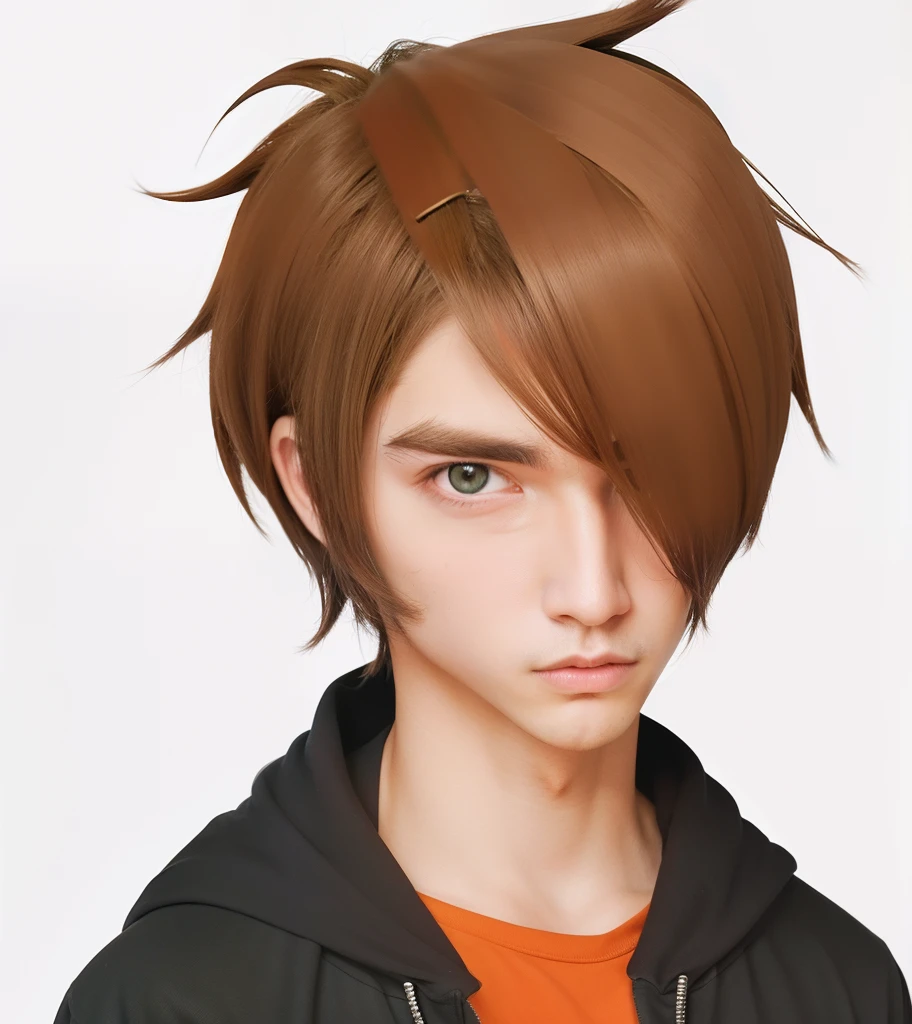 20-year-old stoic man with brown hair, green eyes and a short beard, dreesed as abusinessman of the time, looking for the purpose of life