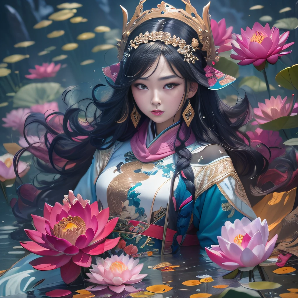 32K（tmasterpiece，k hd，hyper HD，32K）curlies，Flowing rouge，Lunar soil pool，zydink， a color， Kunlun Snow Mountain people （White Lotus Woman）， memorabilia（Blue and white scarf）， Combat posture， looking at the ground， Large rolls of rouge， Flowing rouge curls，Gold filigree headdress， Chinese long-sleeved cotton garment， （abstract ink splash：1.2）， Pink lotus background，Water lily flower protector（realisticlying：1.4），Rouge hair，Autumn is in full swing，The background is pure， A high resolution， the detail， RAW photogr， Sharp Re， Nikon D850 Film Stock Photo by Jefferies Lee 4 Kodak Portra 400 Camera F1.6 shots, Rich colors, ultra-realistic vivid textures, Dramatic lighting, Unreal Engine Art Station Trend, cinestir 800，Large curls，Flowing rouge，32K（tmasterpiece，k hd，hyper HD，32K）curlies，Flowing rouge，Lunar soil pool，zydink， a color， Kunlun Snow Mountain people （Naked female big breast）， memorabilia（Blue and white scarf）， Combat posture， looking at the ground， Large rolls of rouge， Flowing rouge curls，Gold filigree headdress， Chinese long-sleeved cotton garment， （abstract ink splash：1.2）， Pink lotus background，Water lily flower protector（realisticlying：1.4），Rouge hair，Autumn is in full swing，The background is pure， A high resolution， the detail， RAW photogr， Sharp Re， Nikon D850 Film Stock Photo by Jefferies Lee 4 Kodak Portra 400 Camera F1.6 shots, Rich colors, ultra-realistic vivid textures, Dramatic lighting, Unreal Engine Art Station Trend, cinestir 800，Large curls，Flowing rouge，curlies，Flowing rouge，Lunar soil pool，zydink， a color， Kunlun Snow Mountain people （Naked female big breast）， memorabilia（Blue and white scarf）， Combat posture， looking at the ground， Large rolls of rouge， Flowing rouge curls，Gold filigree headdress， Chinese long-sleeved cotton garment， （abstract ink splash：1.2）， Pink lotus background，Water lily flower protector（realisticlying：1.4），Rouge hair，Autumn is in full swing，The background is pure， A high resolution， the detail， RAW photogr， Sharp Re， Nicole 32K（tmasterpiece，k hd，hyper HD，32K）curlies，Flowing rouge，Lunar soil pool，zydink， a color， Kunlun Snow Mountain people （White Lotus Woman）， memorabilia（Blue and white scarf）， Combat posture， looking at the ground， Large rolls of rouge， Flowing rouge curls，Gold filigree headdress， Chinese long-sleeved cotton garment， （abstract ink splash：1.2）， Pink lotus background，Water lily flower protector（realisticlying：1.4），Rouge hair，Autumn is in full swing，The background is pure， A high resolution， the detail， RAW photogr， Sharp Re， Nikon D850 Film Stock Photo by Jefferies Lee 4 Kodak Portra 400 Camera F1.6 shots, Rich colors, ultra-realistic vivid textures, Dramatic lighting, Unreal Engine Art Station Trend, cinestir 800，Large curls，Flowing rouge，32K（tmasterpiece，k hd，hyper HD，32K）curlies，Flowing rouge，Lunar soil pool，zydink， a color， Kunlun Snow Mountain people （Naked female big breast）， memorabilia（Blue and white scarf）， Combat posture， looking at the ground， Large rolls of rouge， Flowing rouge curls，Gold filigree headdress， Chinese long-sleeved cotton garment， （abstract ink splash：1.2）， Pink lotus background，Water lily flower protector（realisticlying：1.4），Rouge hair，Autumn is in full swing，The background is pure， A high resolution， the detail， RAW photogr， Sharp Re， Nikon D850 Film Stock Photo by Jefferies Lee 4 Kodak Portra 400 Camera F1.6 shots, Rich colors, ultra-realistic vivid textures, Dramatic lighting, Unreal Engine Art Station Trend, cinestir 800，Large curls，Flowing rouge，curlies，Flowing rouge，Lunar soil pool，zydink， a color， Kunlun Snow Mountain people （Naked female big breast）， memorabilia（Blue and white scarf）， Combat posture， looking at the ground， Large rolls of rouge， Flowing rouge curls，Gold filigree headdress， Chinese long-sleeved cotton garment， （abstract ink splash：1.2）， Pink lotus background，Water lily flower protector（realisticlying：1.4），Rouge hair，Autumn is in full swing，The background is pure， A high resolution， the detail， RAW photogr， Sharp Re， Nicole