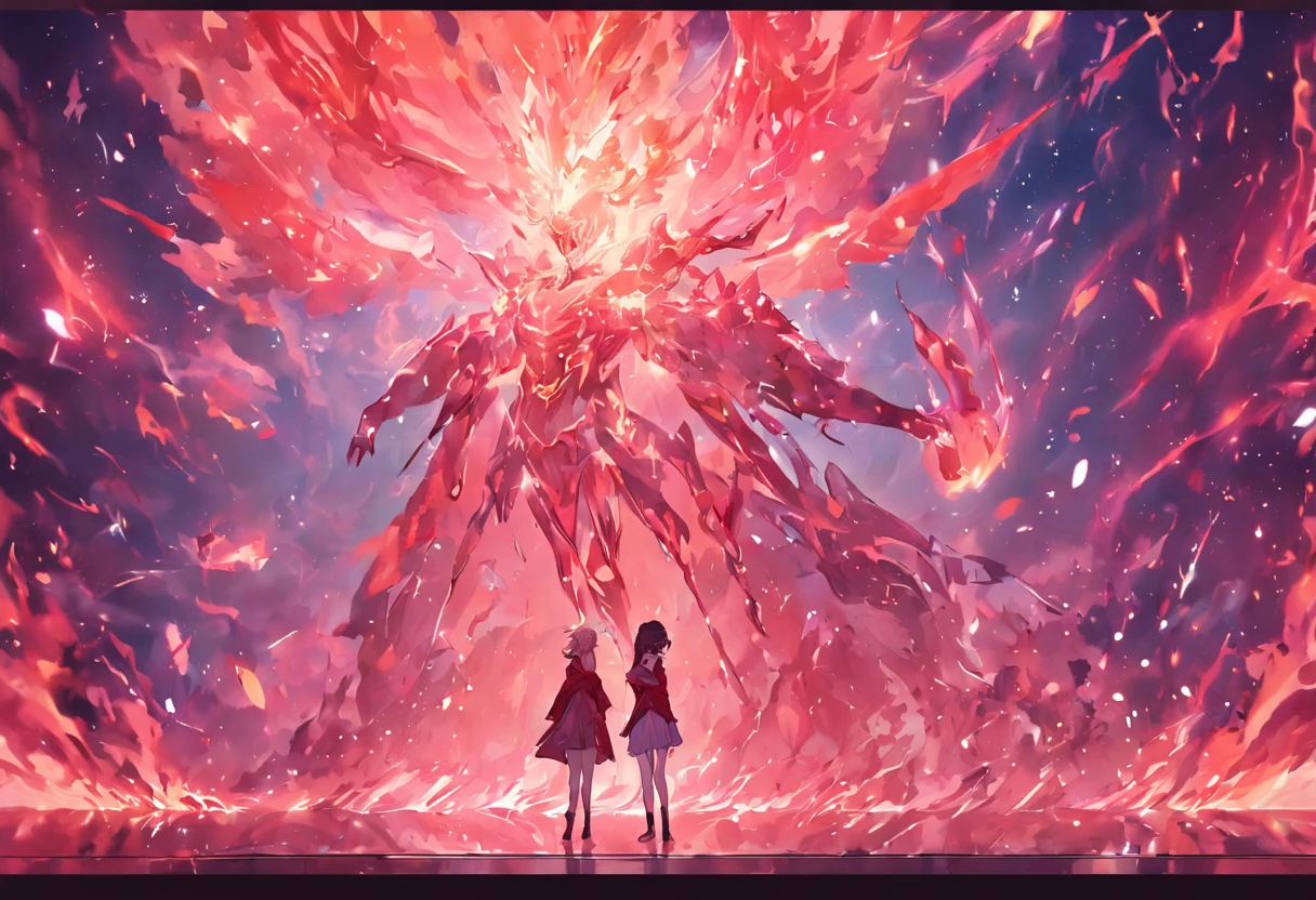 HighestQuali,The visual shock brought by Doom and Girls,Color jump,Brilliant