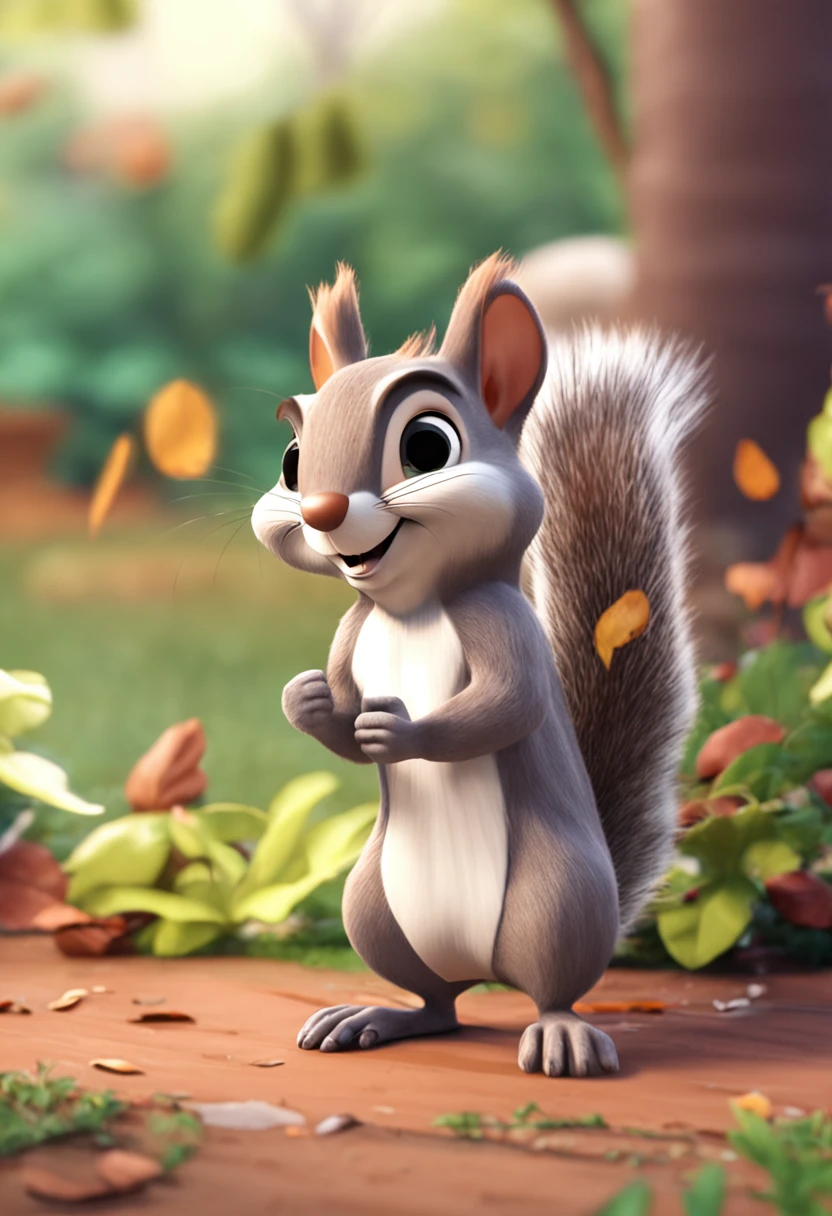 Cartoon squirrel holding plate gives thumbs up, 1024x1024, com mascot, mascot illustrations, Cute cartoon character, high school mascot,Wear clothes