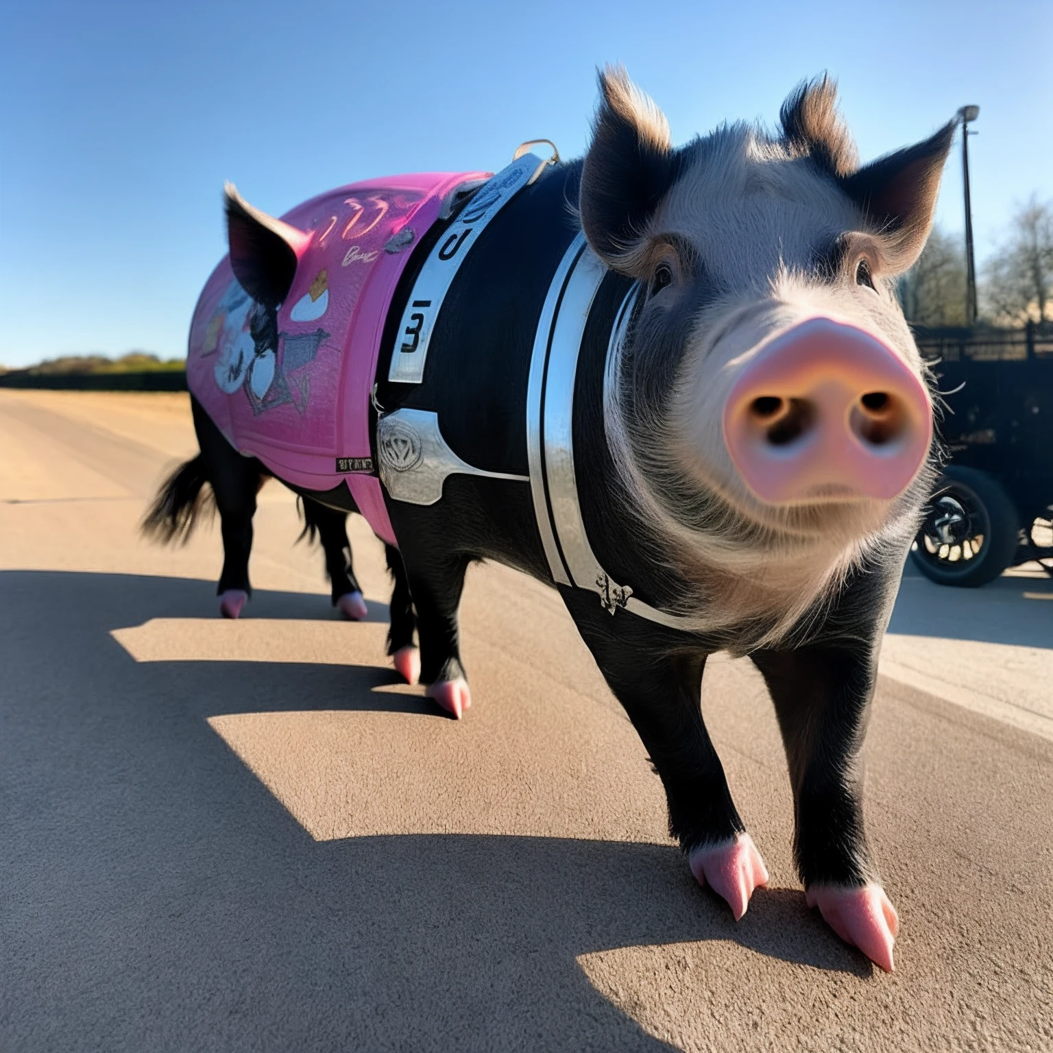 Maverick pig