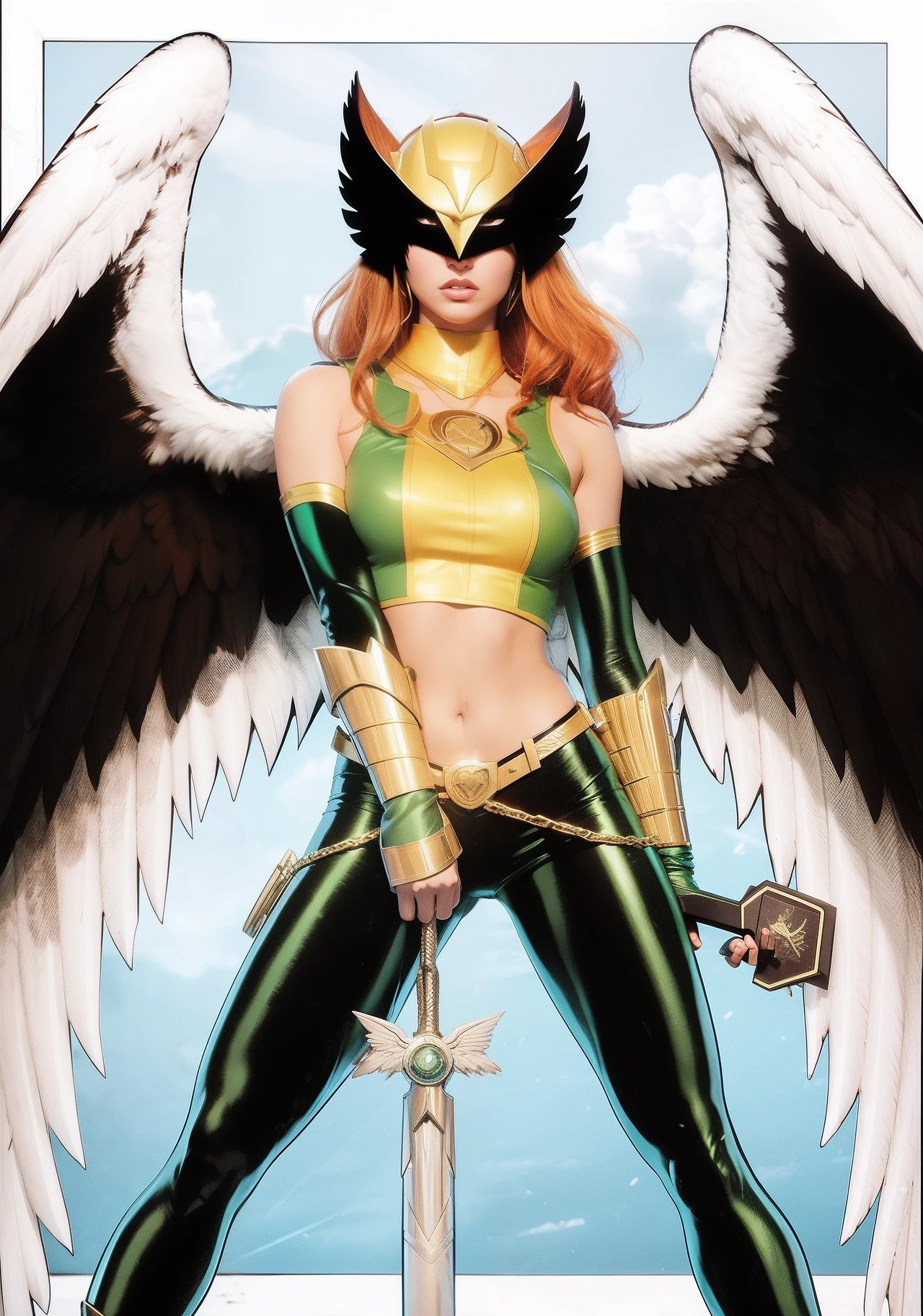 Shayera Thal aka Hawkgirl surreal and cinematic DC universe