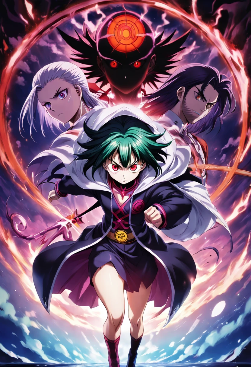 Feitan Hunter x Hunter with sharingan