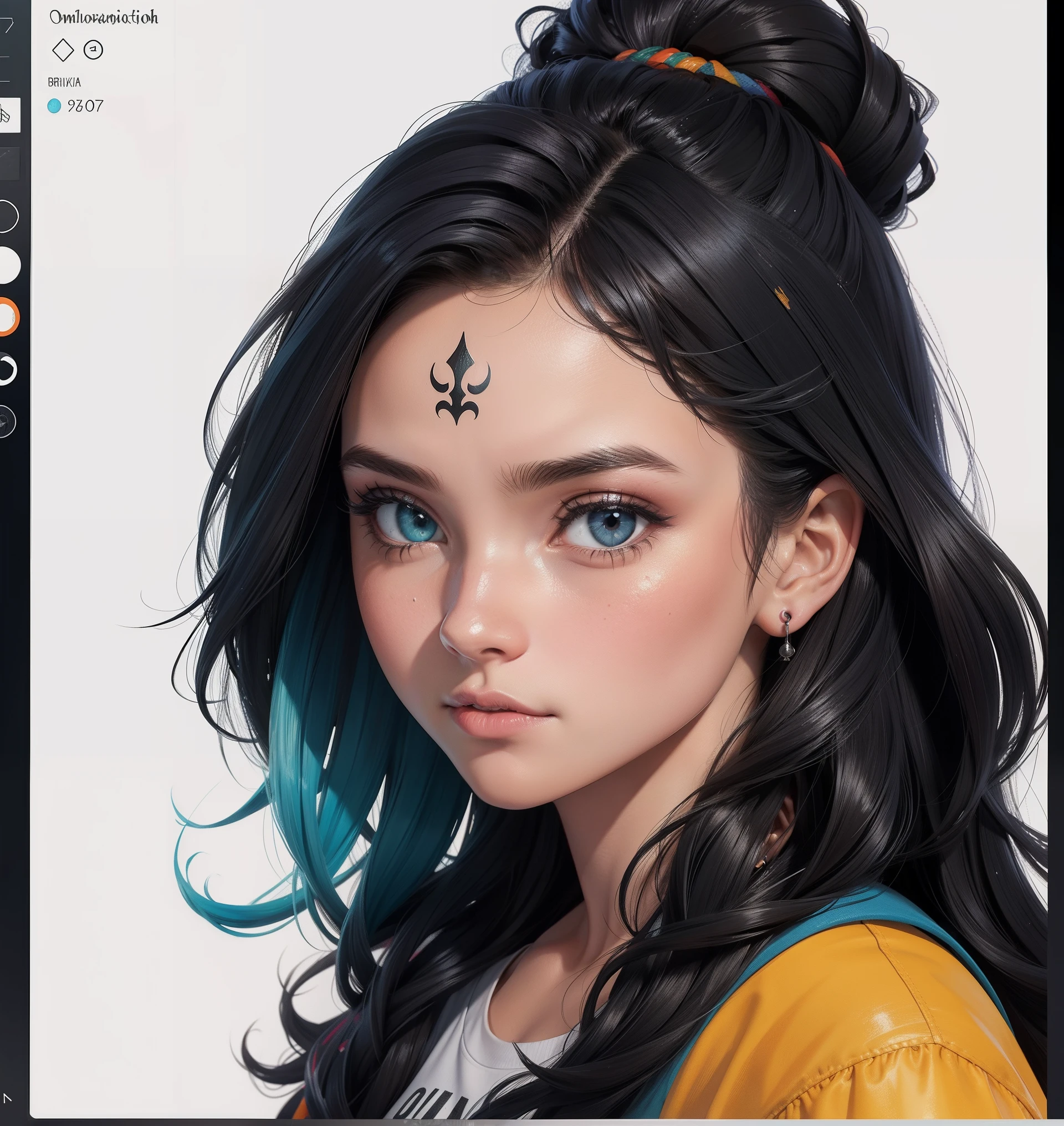 iconpack de outono de uma encantadora como bruxa de Halloween, Random facial expressions, random coloration, estilo dos desenhos animados, 2D, vetor planar, design de personagens, design de camisetas, salpicos coloridos, arte vetorial, arte de fantasia, efeito aquarela,pintura digital, branco bg, 8k