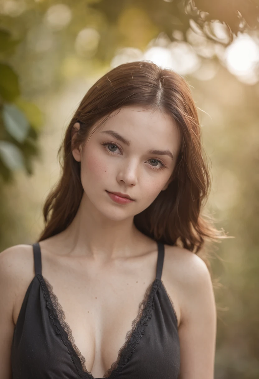 18-year-old girl without underwear showing her Showing her breasts
