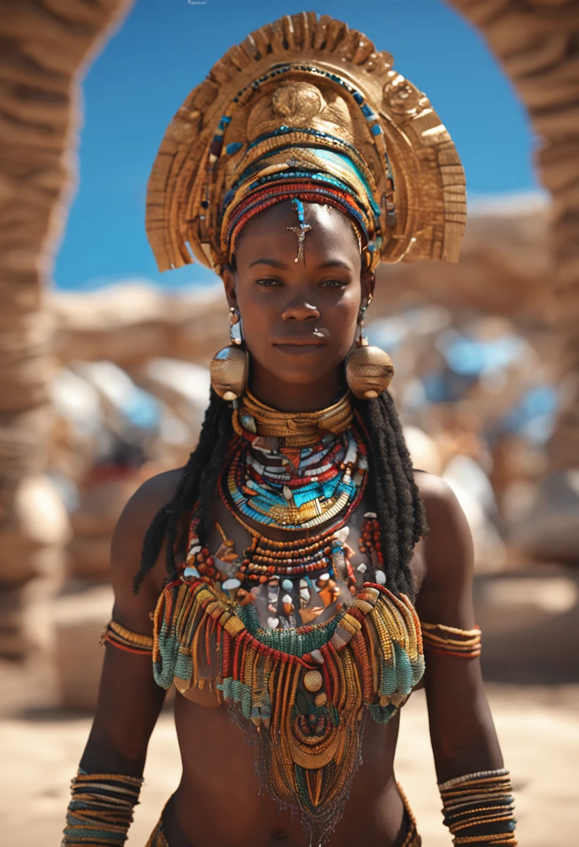 (Professional 3D rendering:1.3) de (Realistic:1.3) Foto de arte mais bonito do mundo,(((SOMENTE O ROSTO)))Yemanja, orisha, rainha africana,roupas azuis,Orixá queen of the oceans,cores azuis, vestindo um ade detalhado e intrincado, olhar materno, cosmic goddess,impressionismo,Afrofuturista, corpo inteiro 8k unidade render, poros da pele, very dark lighting, sombreamento pesado, circunstanciado, rosto detalhado, (Vibrando, fotografia realista, Realistic, Dramatic, Escuro, foco nítido, 8k), (Roupas africanas de tribos :1.4), ((((use tecidos)))), (intrincado:1.4), decadente, (altamente detalhado:1.4), Pintura digital, rendering by octane, art stations, conceito-arte, liso, foco nítido, germe da arte, (Loish:0.23), Wlop Ilya Kuvshinov, e greg rutkowski e alphonse mucha gracias, (global ilumination, studiolight, light volumetric), beira do mar, floating particles,(((close-up rosto))), ((Fundo escuro noite estrelada:1.3)),CGSesociedade,art stations